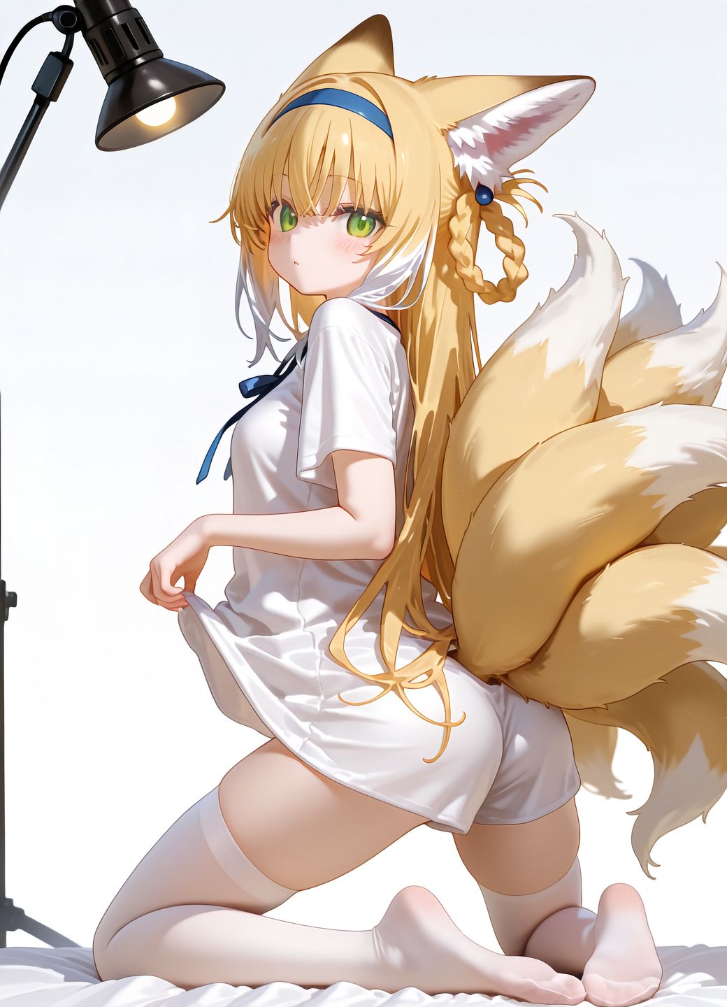 #明日方舟铃兰 #白丝 #玉足#二次元  第1张