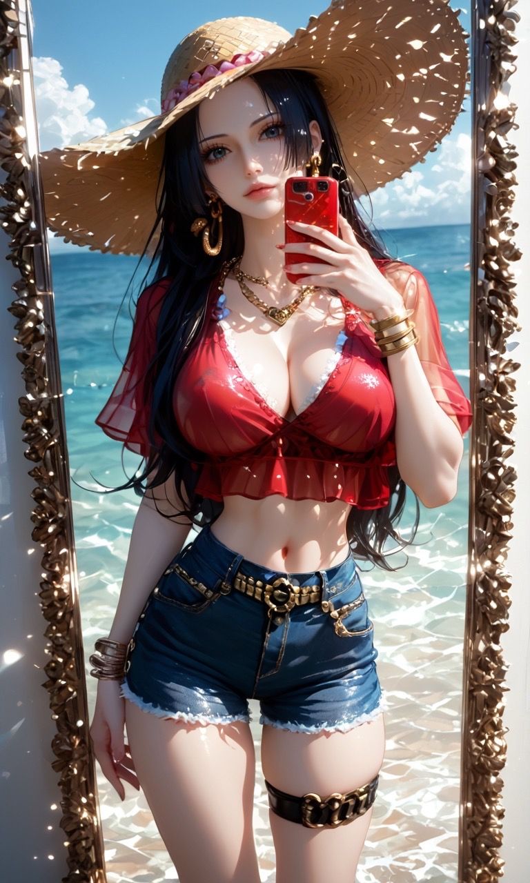 #海贼王#女帝#汉库克#泳衣 #二次元  第5张