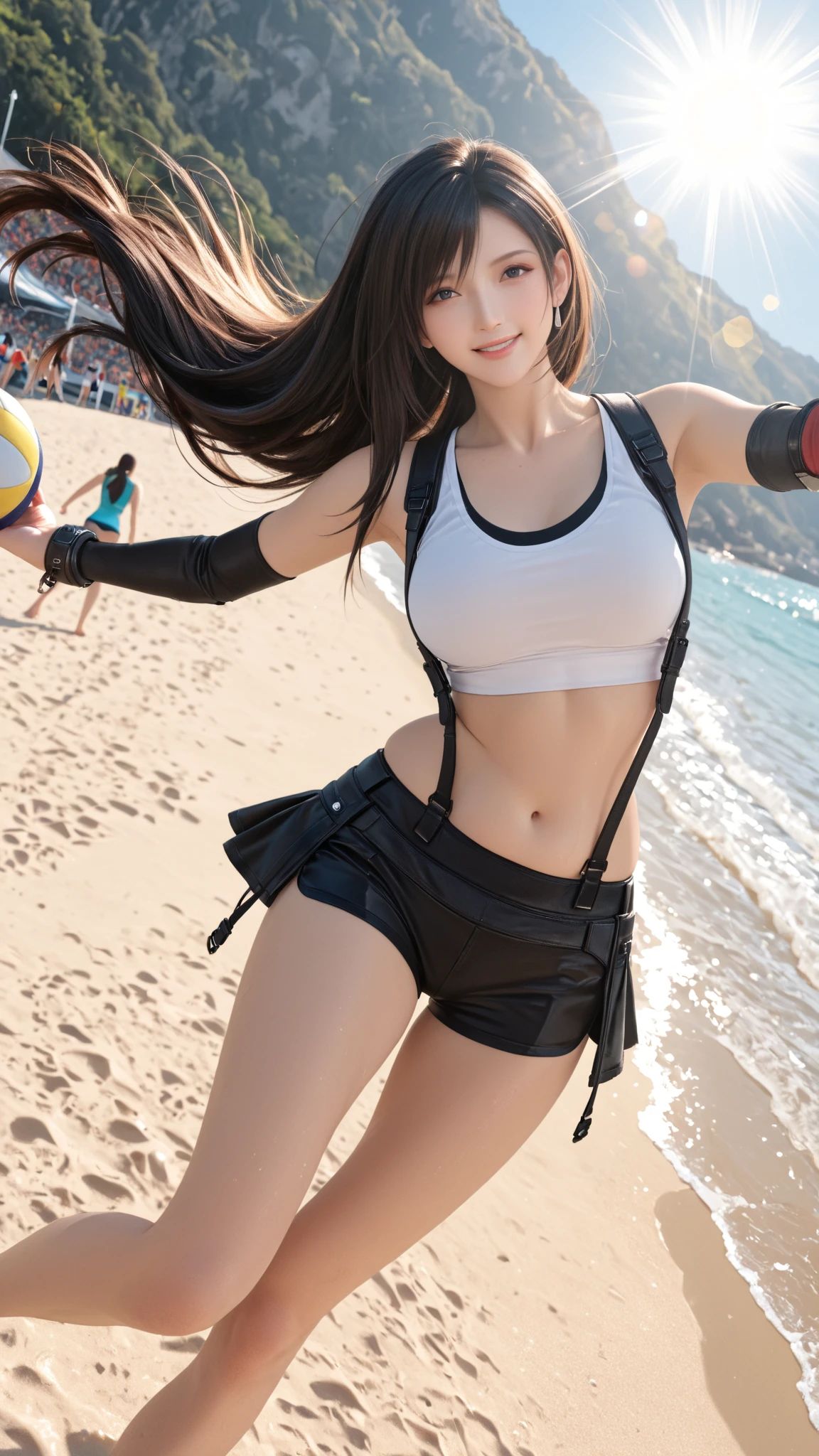 ai#壁纸 #二次元 #颜值 #穿搭 #运动女孩  第1张