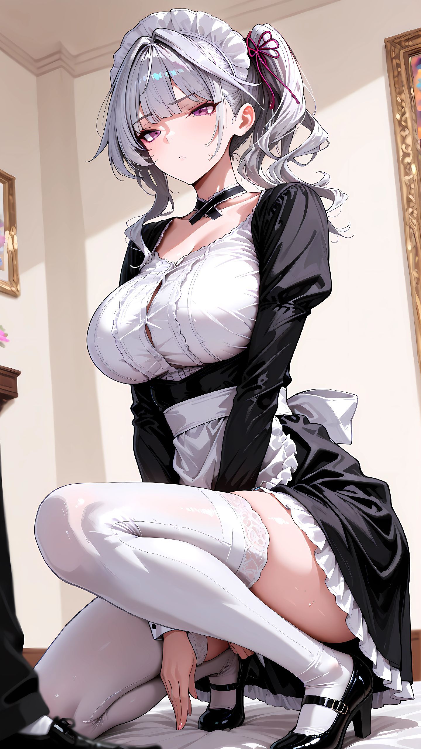 #壁纸#二次元#性感女仆#二次元美女  第1张
