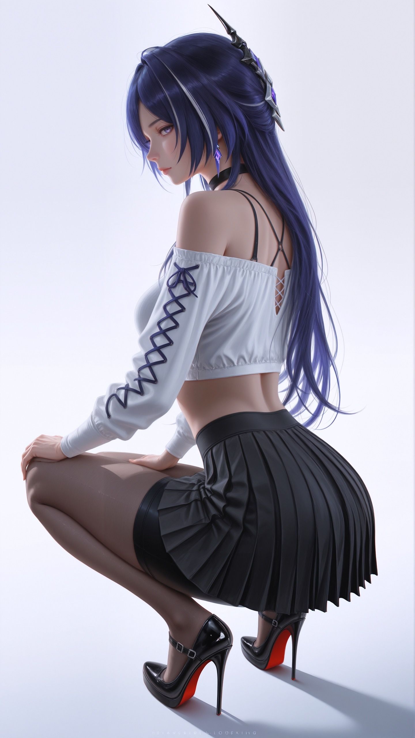 #崩坏星穹铁道 #崩坏星穹铁道黄泉#动漫美女  第2张