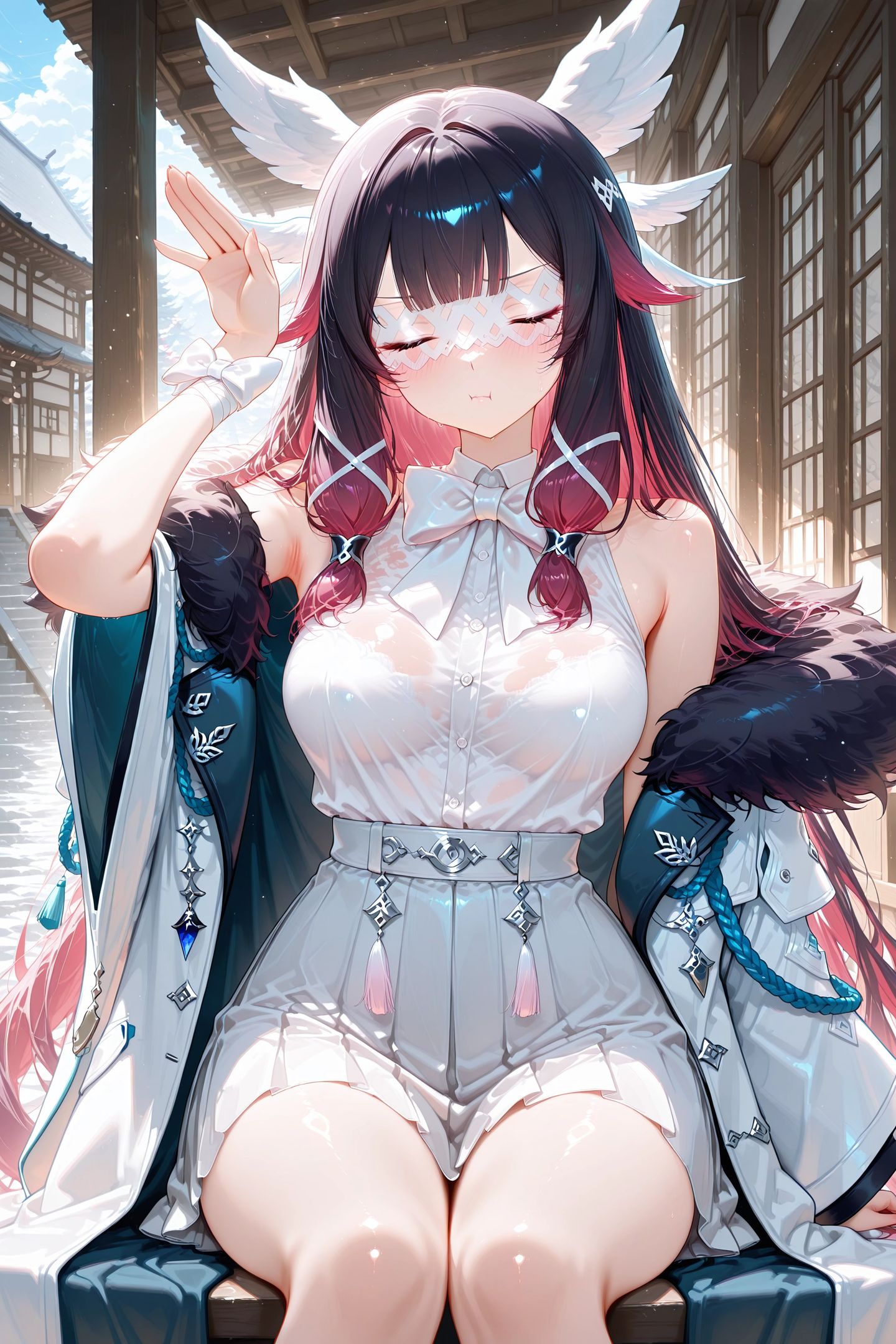 少女还要多久出啊。#二次元 #哥伦比娅 #原神 #原神少女 #愚人众执行官