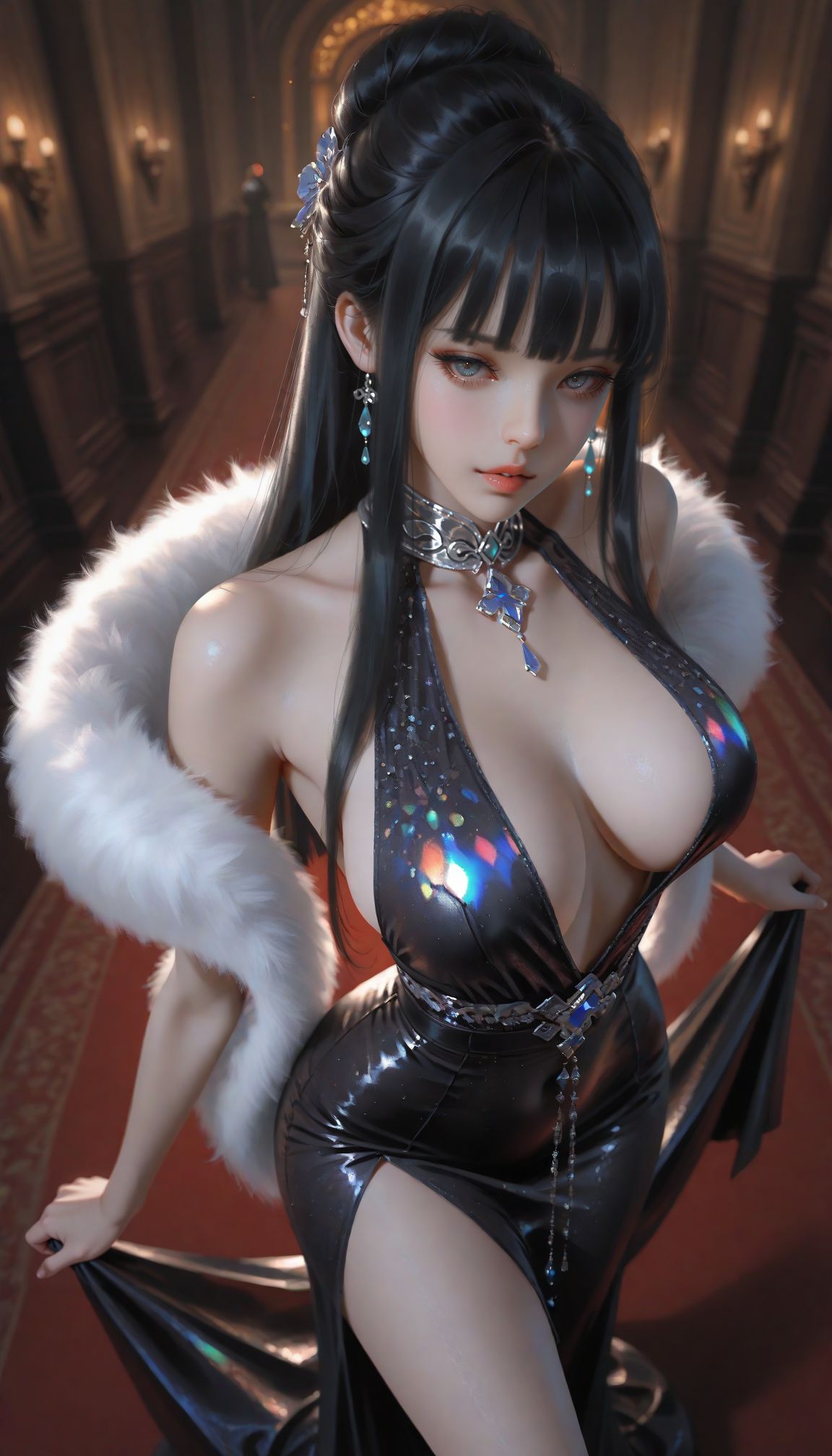 来吧！舞会快开始了#二次元#有点上头 #美出高級感 #御姐