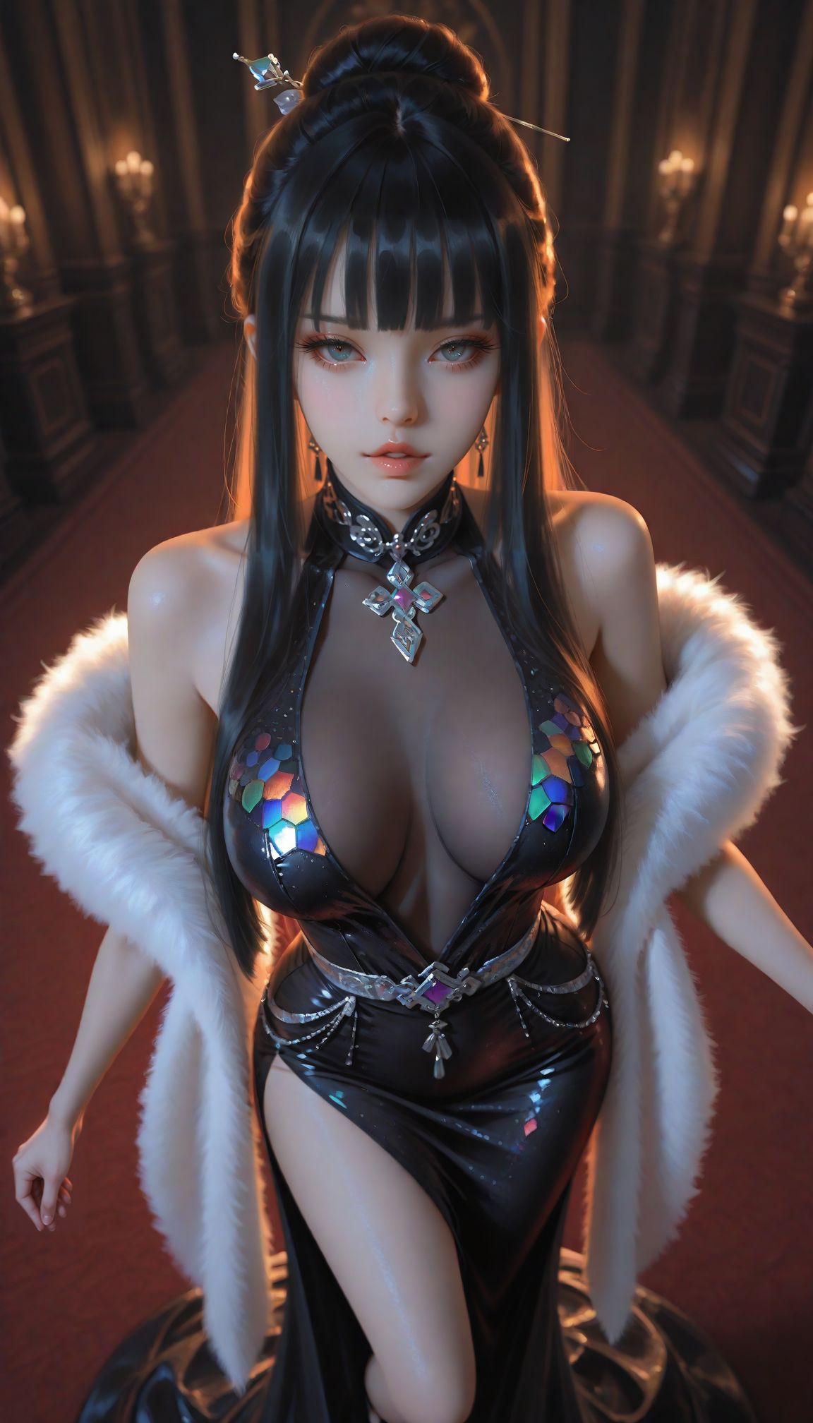 来吧！舞会快开始了#二次元#有点上头 #美出高級感 #御姐