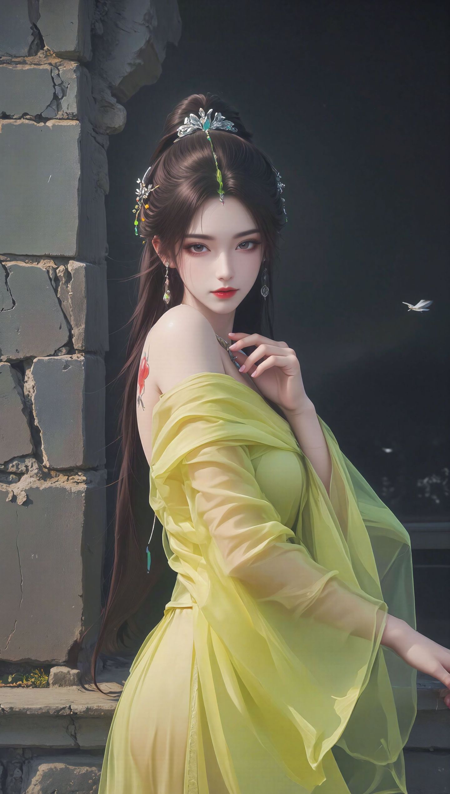 #九尾仙狐 #青色#国漫#国漫女神#国漫女神壁纸