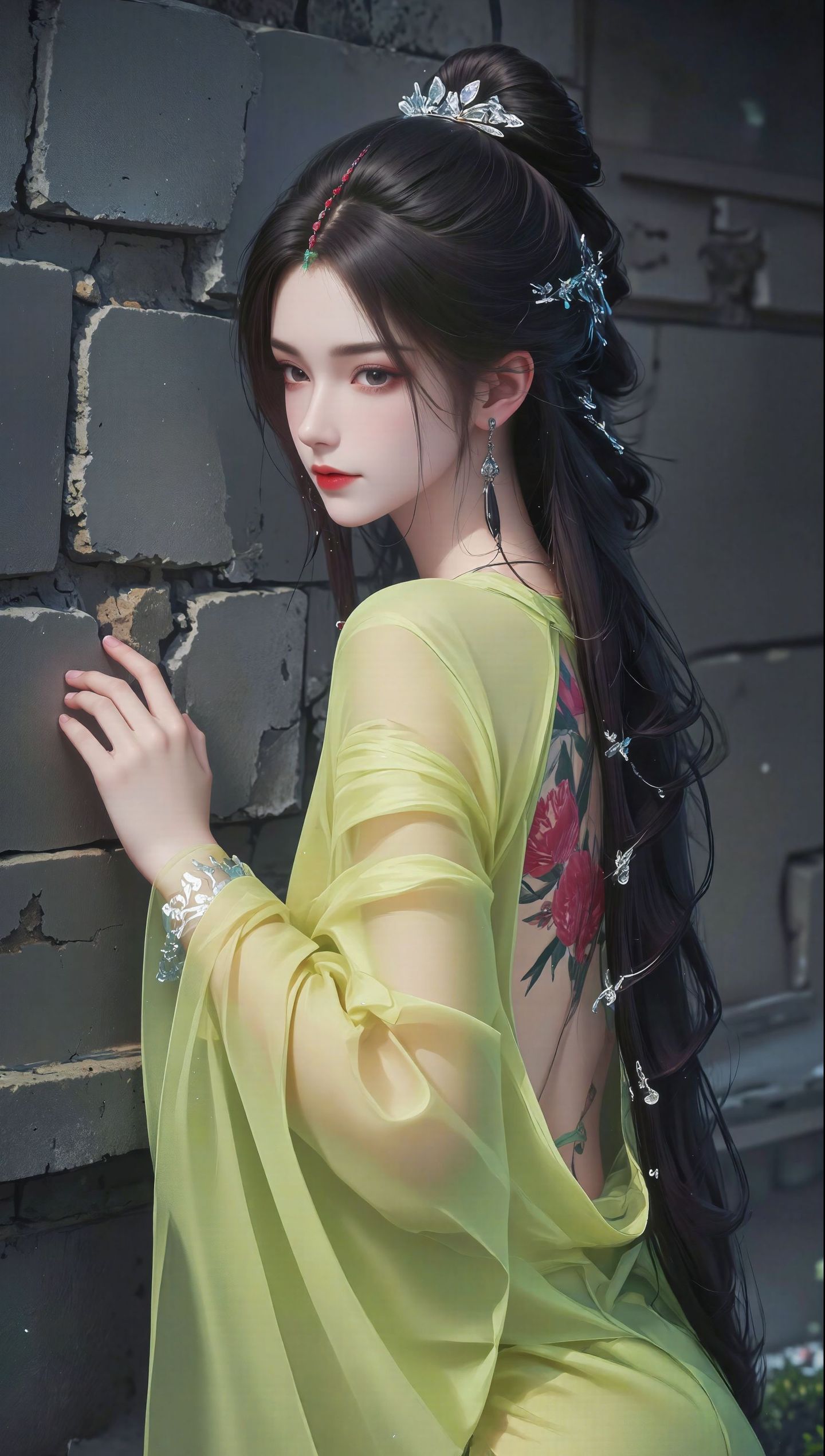 #九尾仙狐 #青色#国漫#国漫女神#国漫女神壁纸