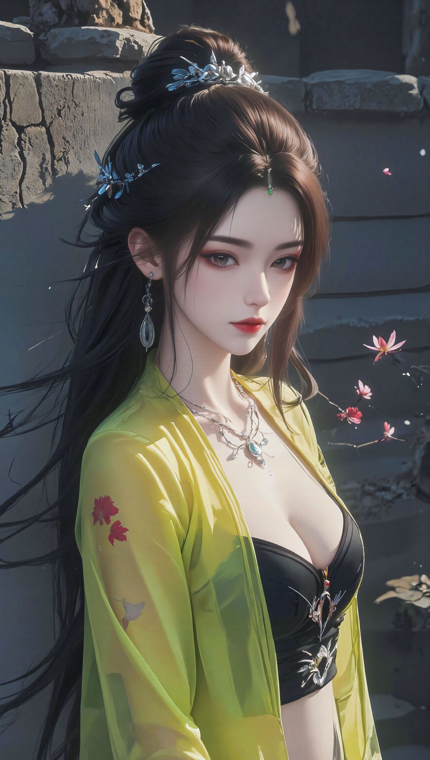 #九尾仙狐 #青色#国漫#国漫女神#国漫女神壁纸