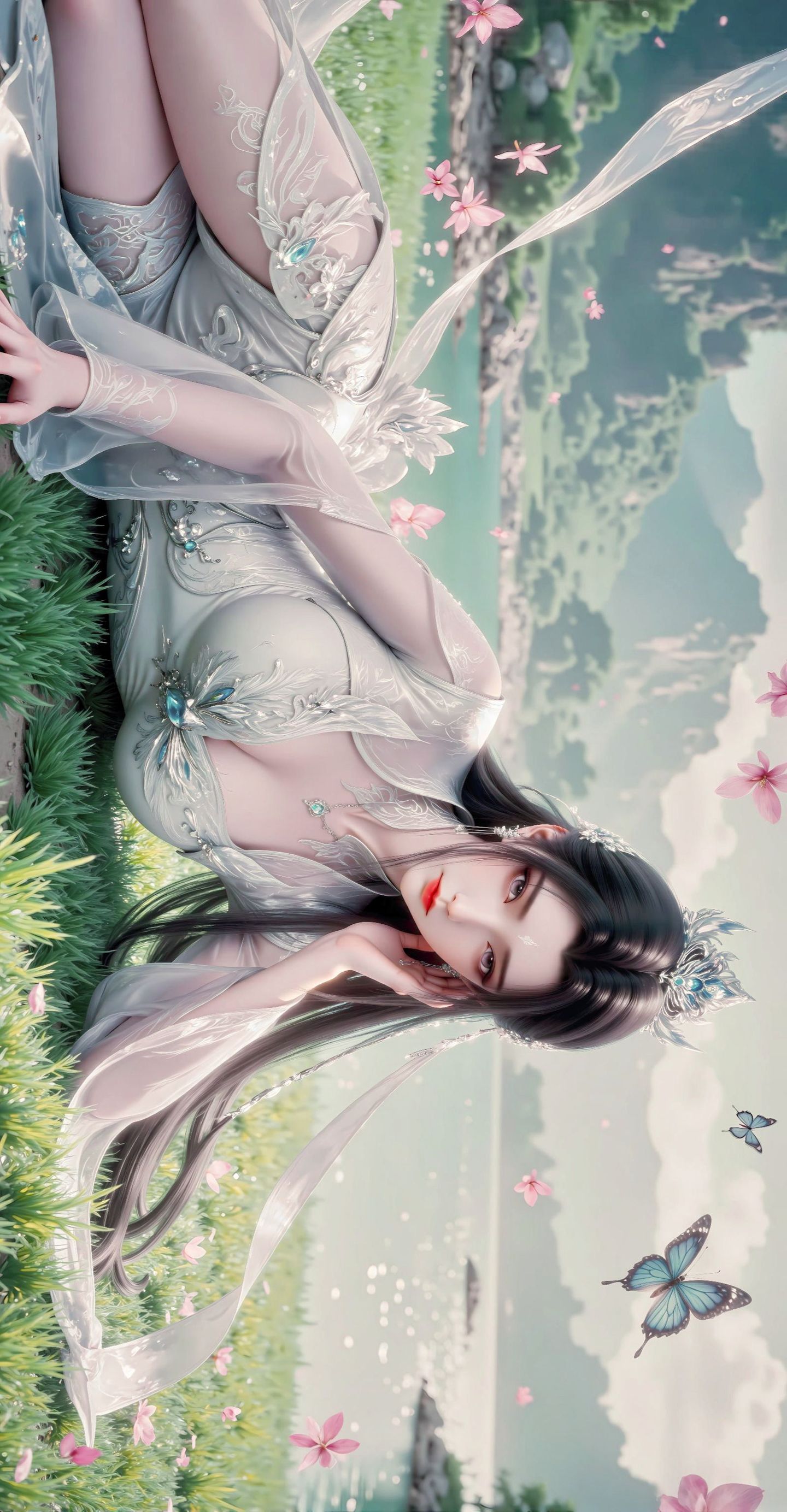 #全屏高清壁纸 #国漫女神 #绝美镜头 #清纯女神 #精美壁纸