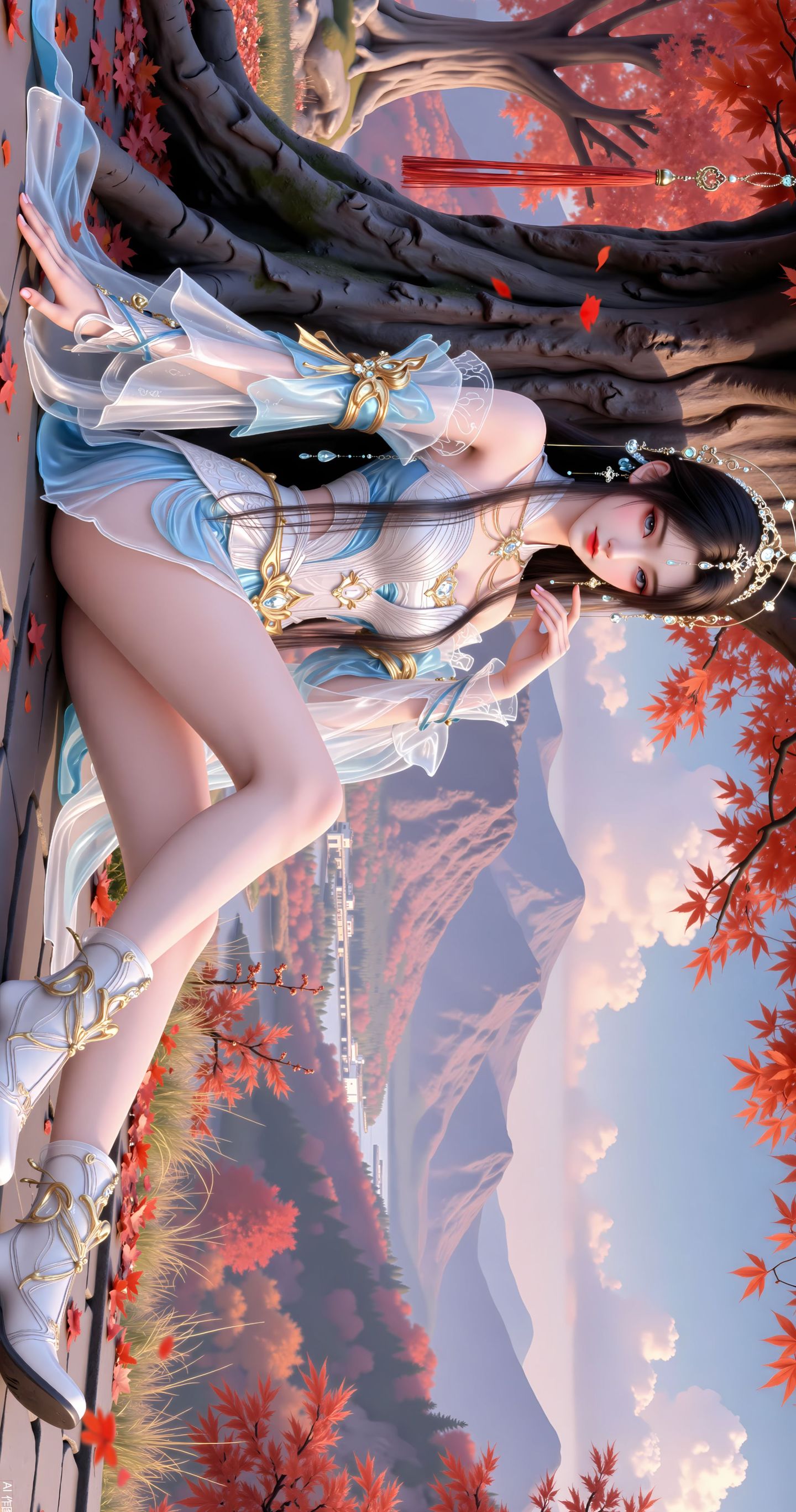 #古风美女 #国漫女神#大长腿#国漫#这个你受得了？