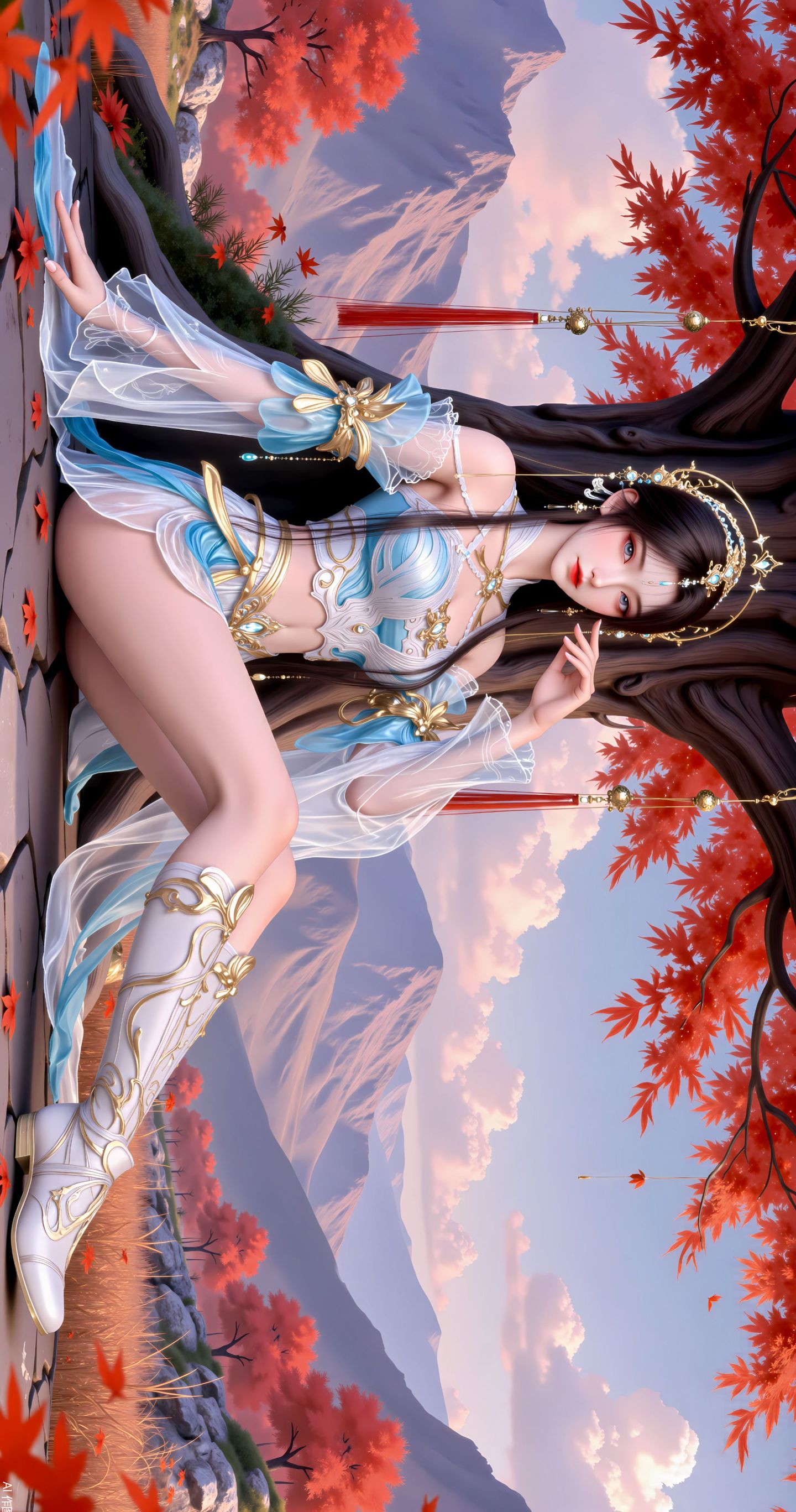 #古风美女 #国漫女神#大长腿#国漫#这个你受得了？