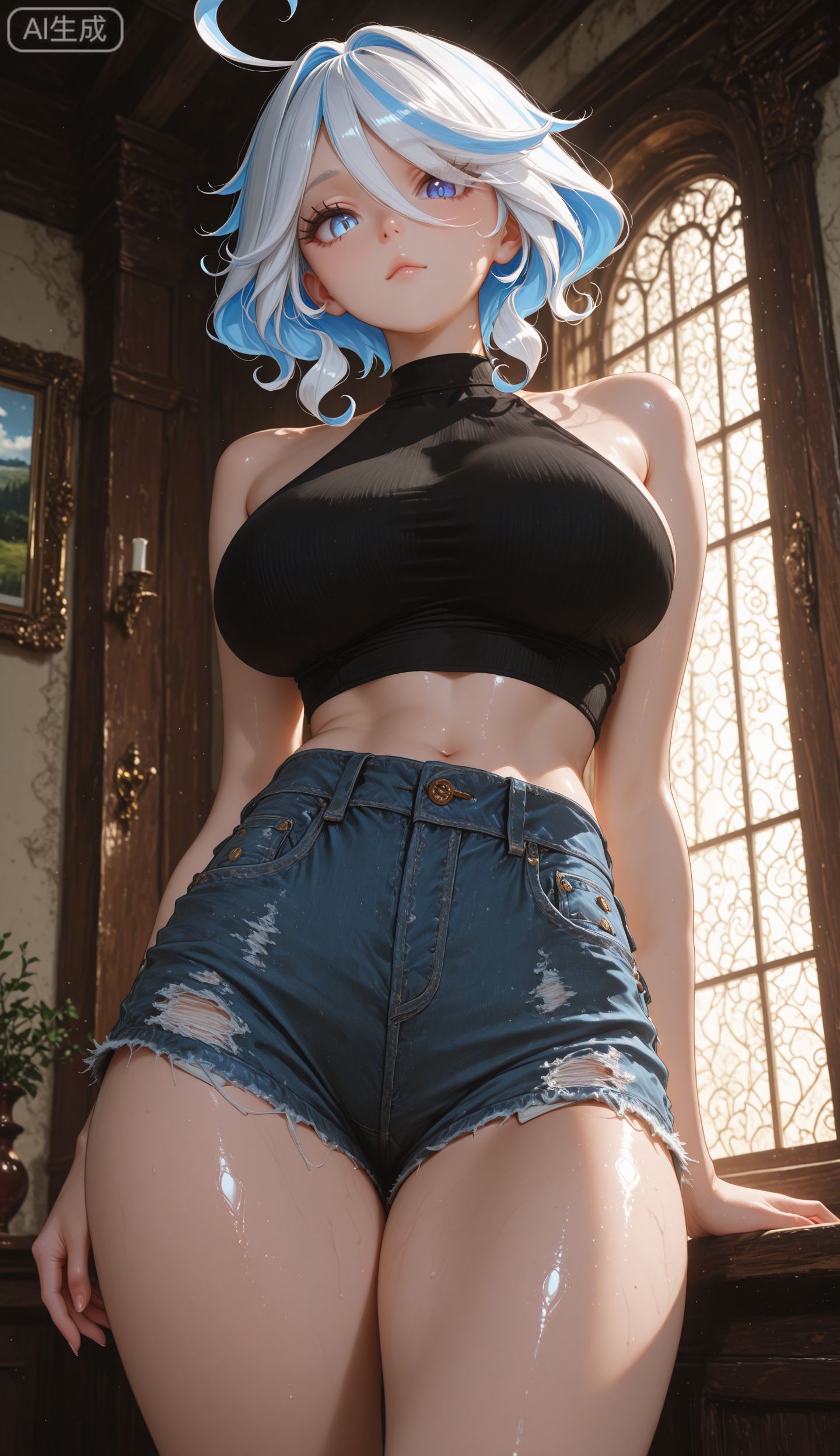 宁芙娜#二次元 #动漫壁纸 #二次元壁纸 #二次元少女 #原神