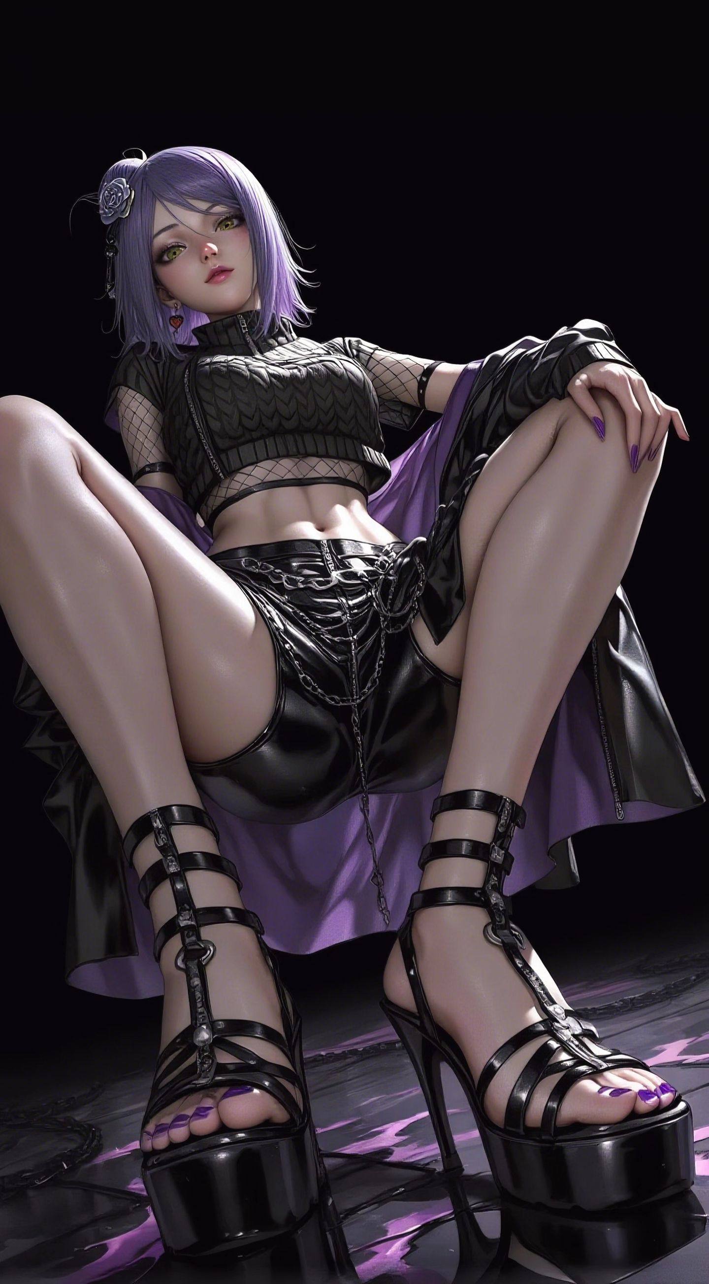#大长腿 #性感穿搭 #火影#小南#二次元少女