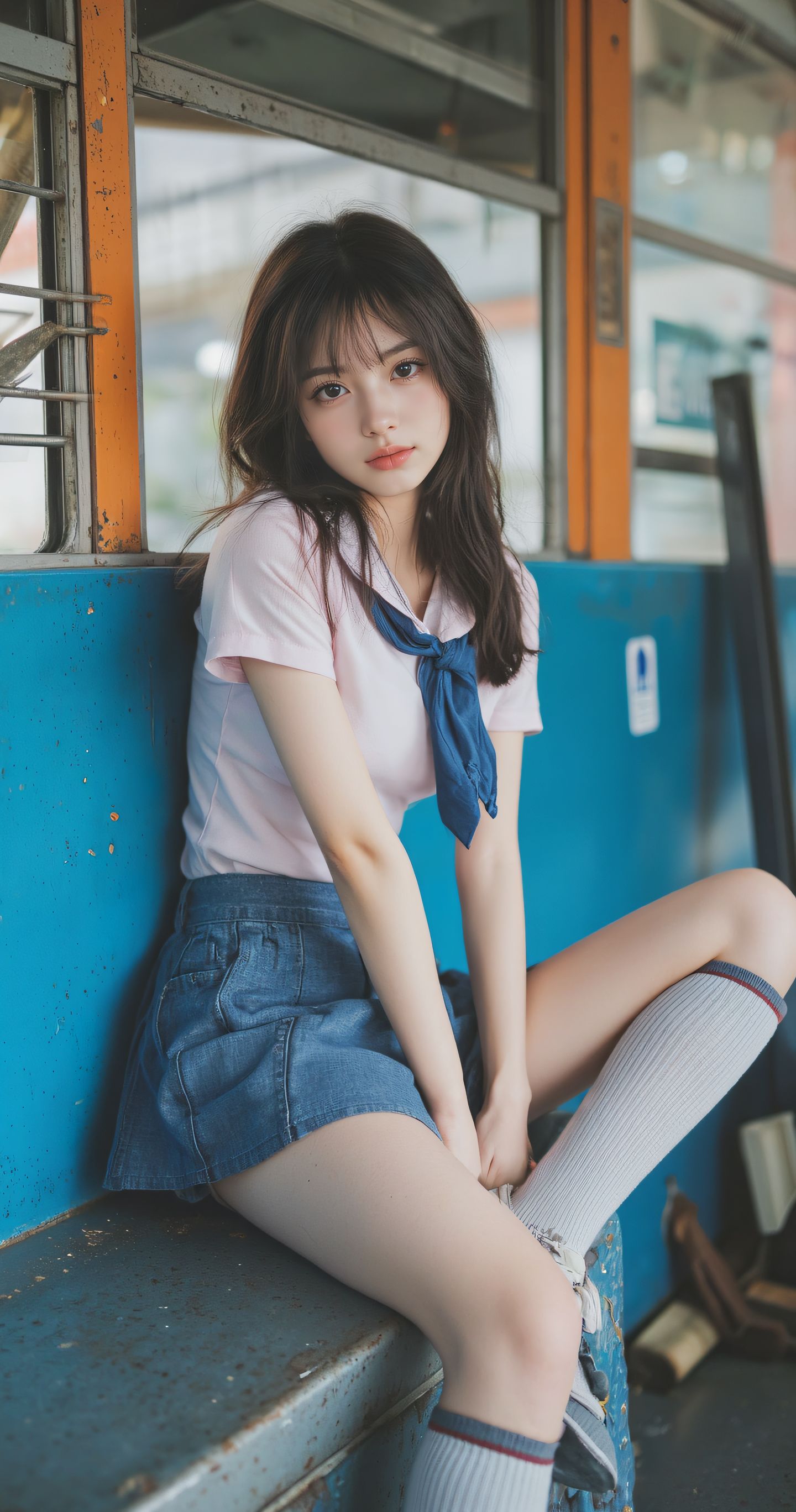 夏日风采 #夏天该有的样子 #jk穿搭#美女壁纸