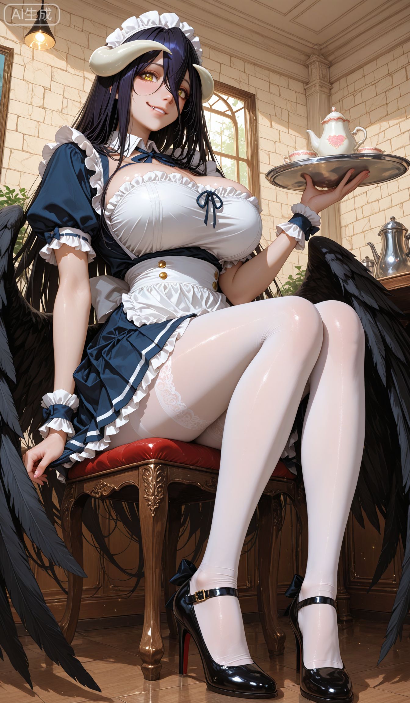 雅儿贝德女仆咖啡的星元。#二次元 #二次元壁纸 #动漫壁纸