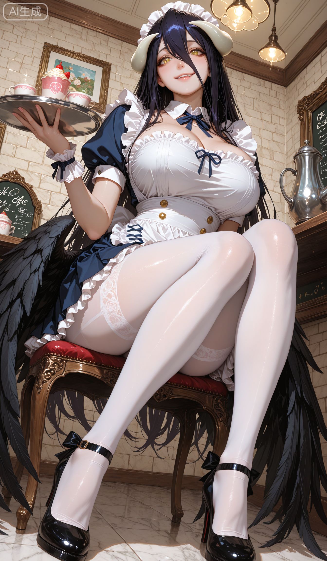 雅儿贝德女仆咖啡的星元。#二次元 #二次元壁纸 #动漫壁纸