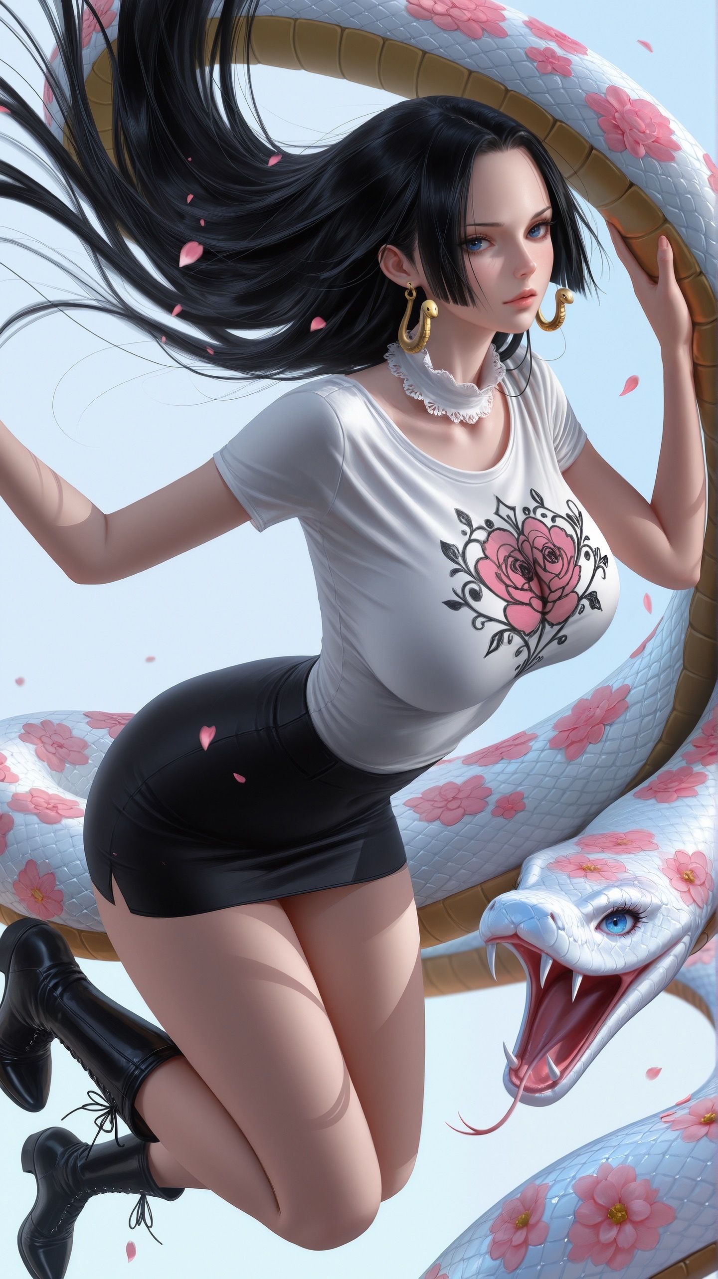 海贼王女帝汉库克#海贼王#汉库克#二次元#动漫