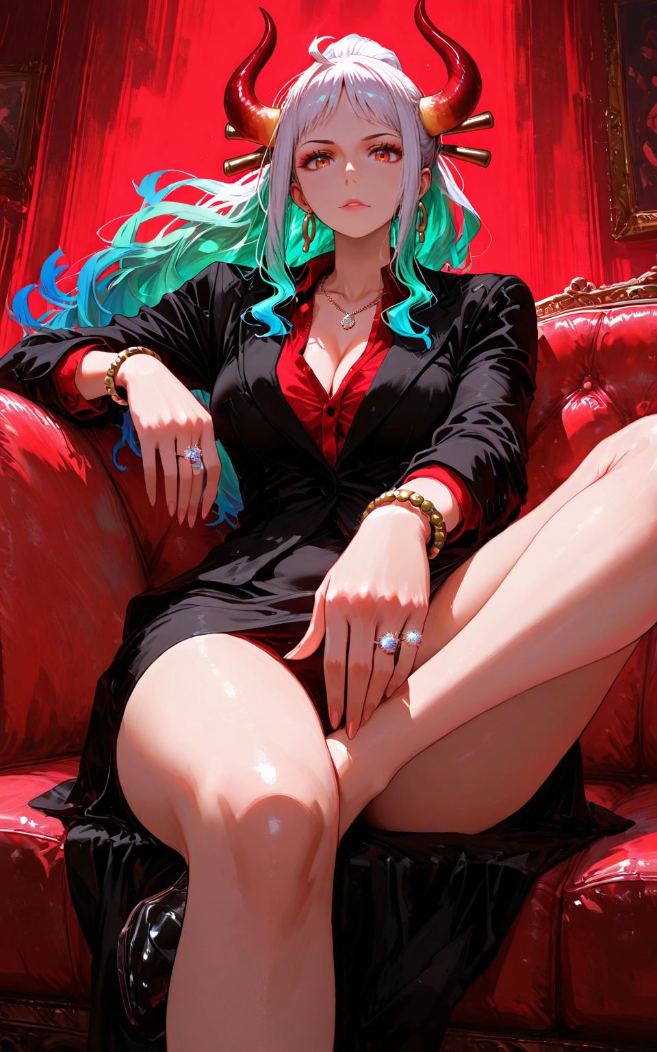 #ai壁纸#海贼王#二次元#美女壁纸