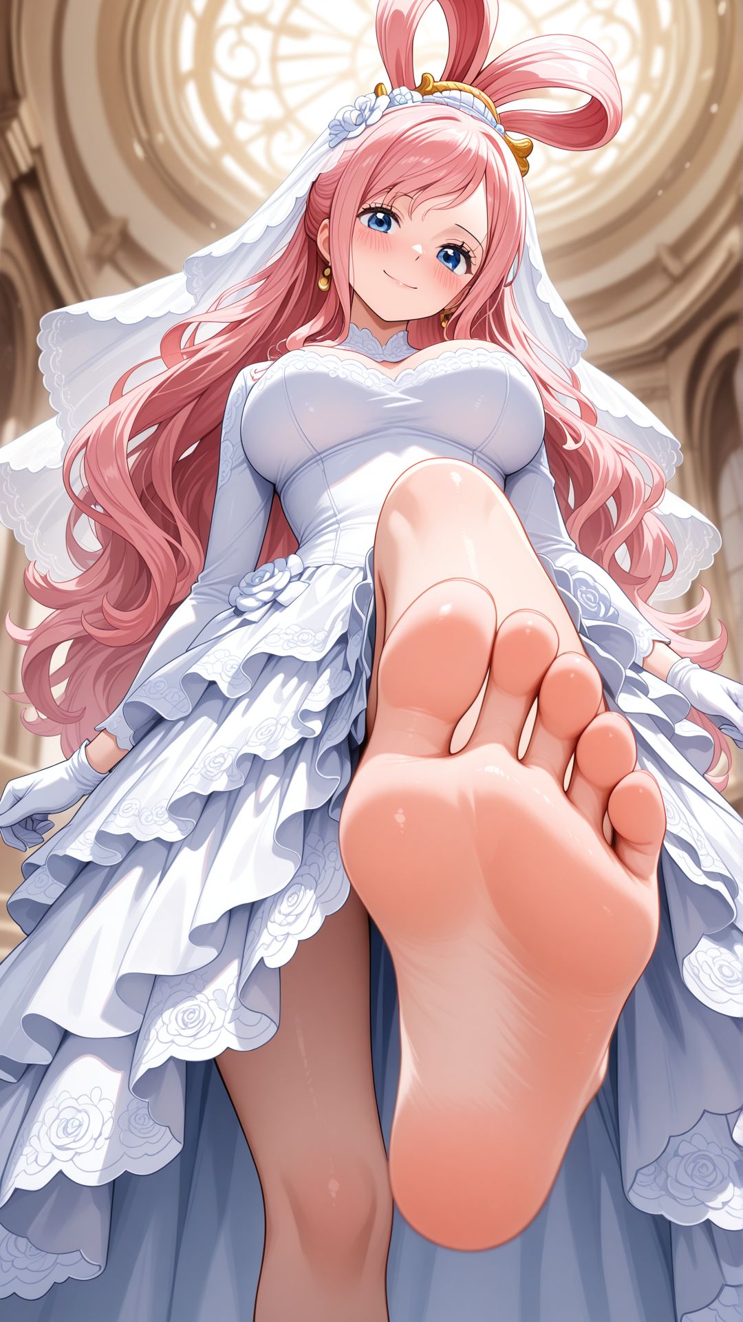 海贼王婚礼现场，我该选谁当新娘#二次元 #御姐 #海贼王#女帝