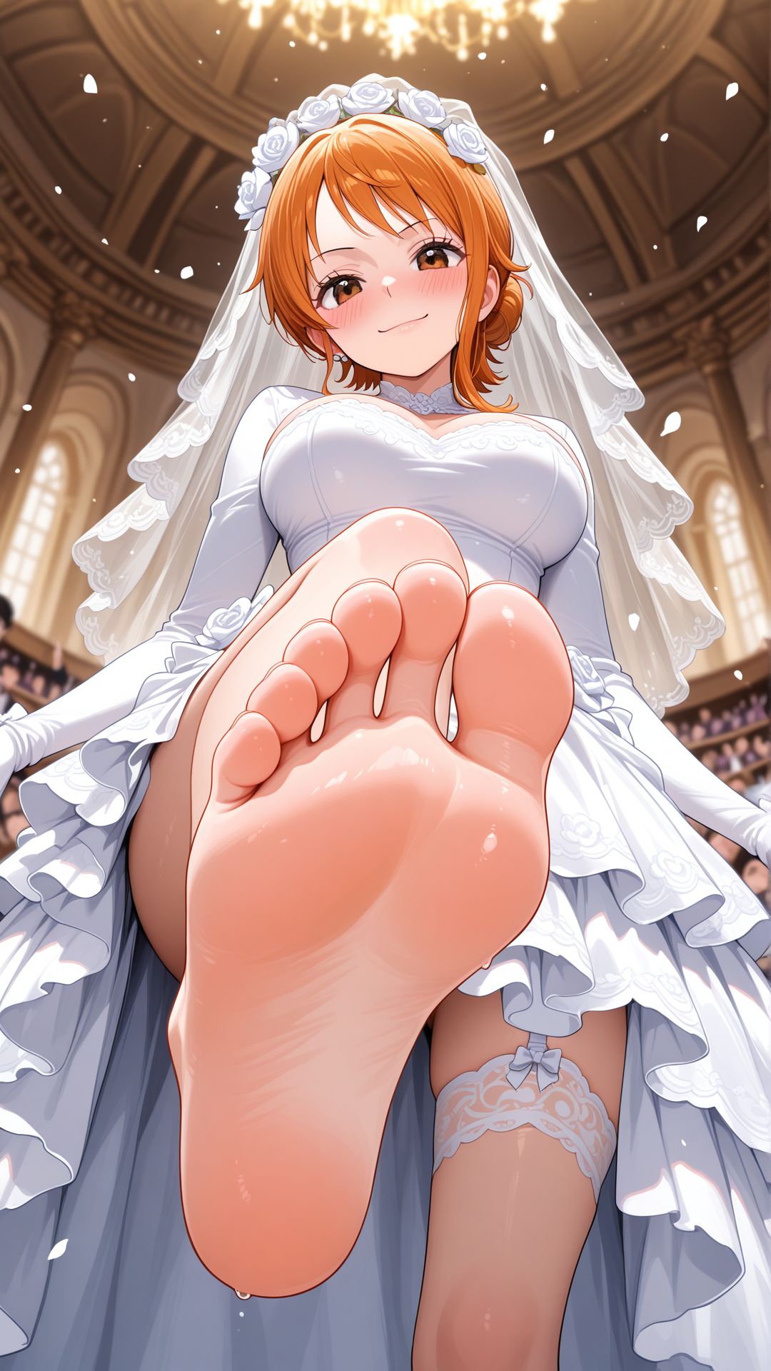 海贼王婚礼现场，我该选谁当新娘#二次元 #御姐 #海贼王#女帝