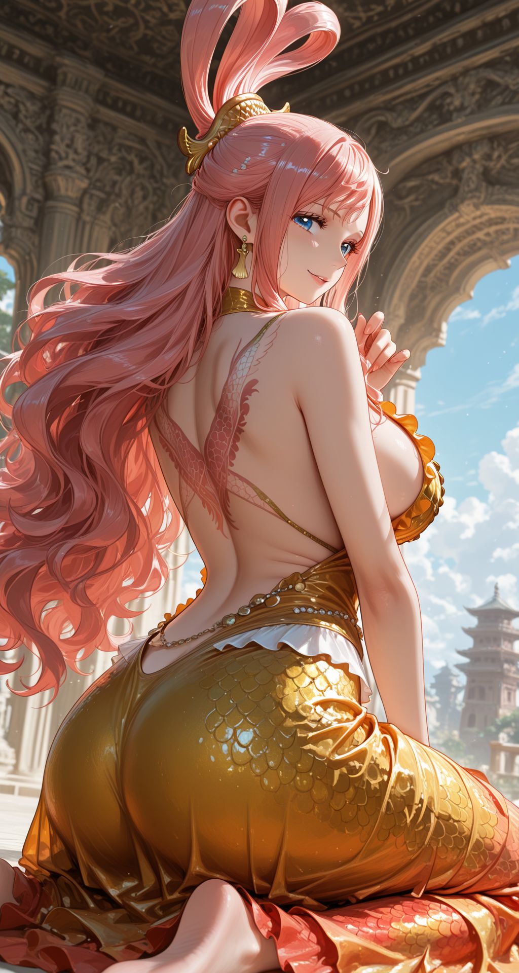 女帝、娜美、#海贼王#女帝#二次元#纹身
