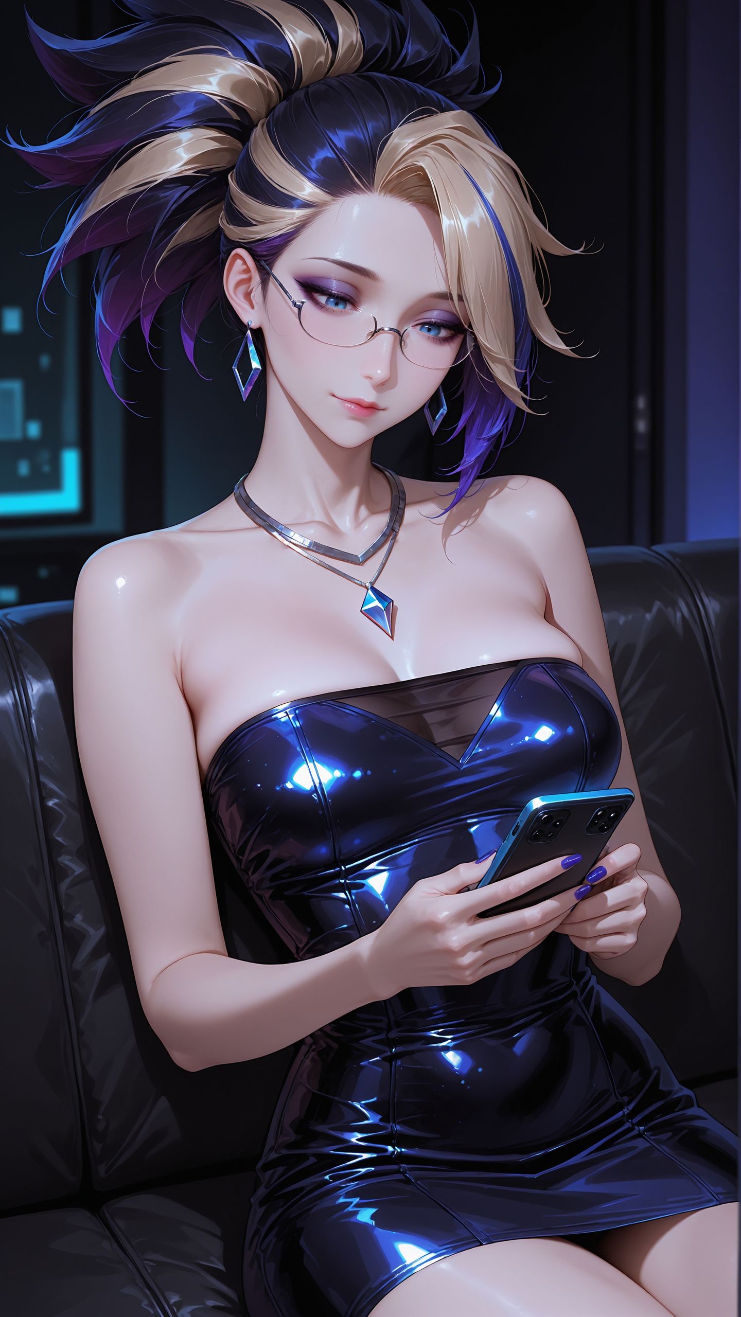 #kda阿狸 #阿狸 #金铲铲之战强音对决 #御姐 #ai绘画