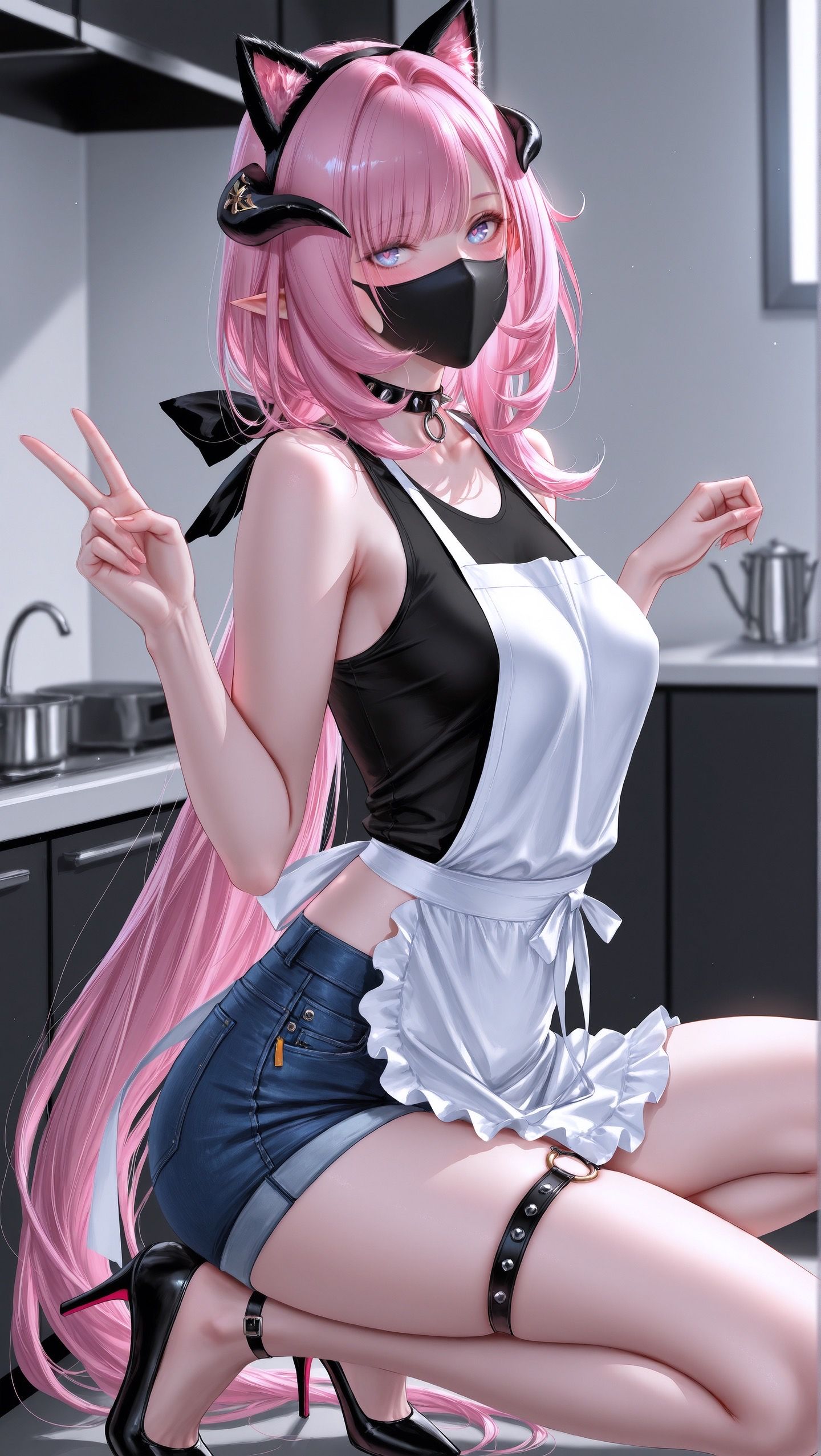 小厨娘爱莉希雅。爱莉希雅的特别料理#崩坏三#爱莉希雅#二次元