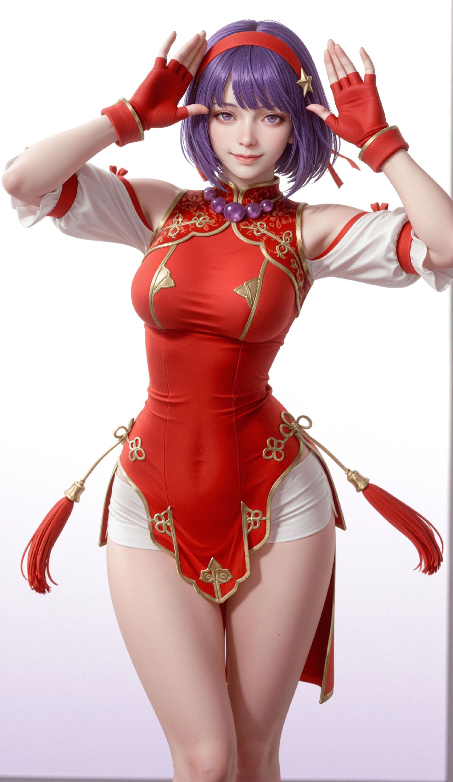 #视觉冲击 #性感女神 #拳皇97 #麻宫雅典娜 #手机壁纸