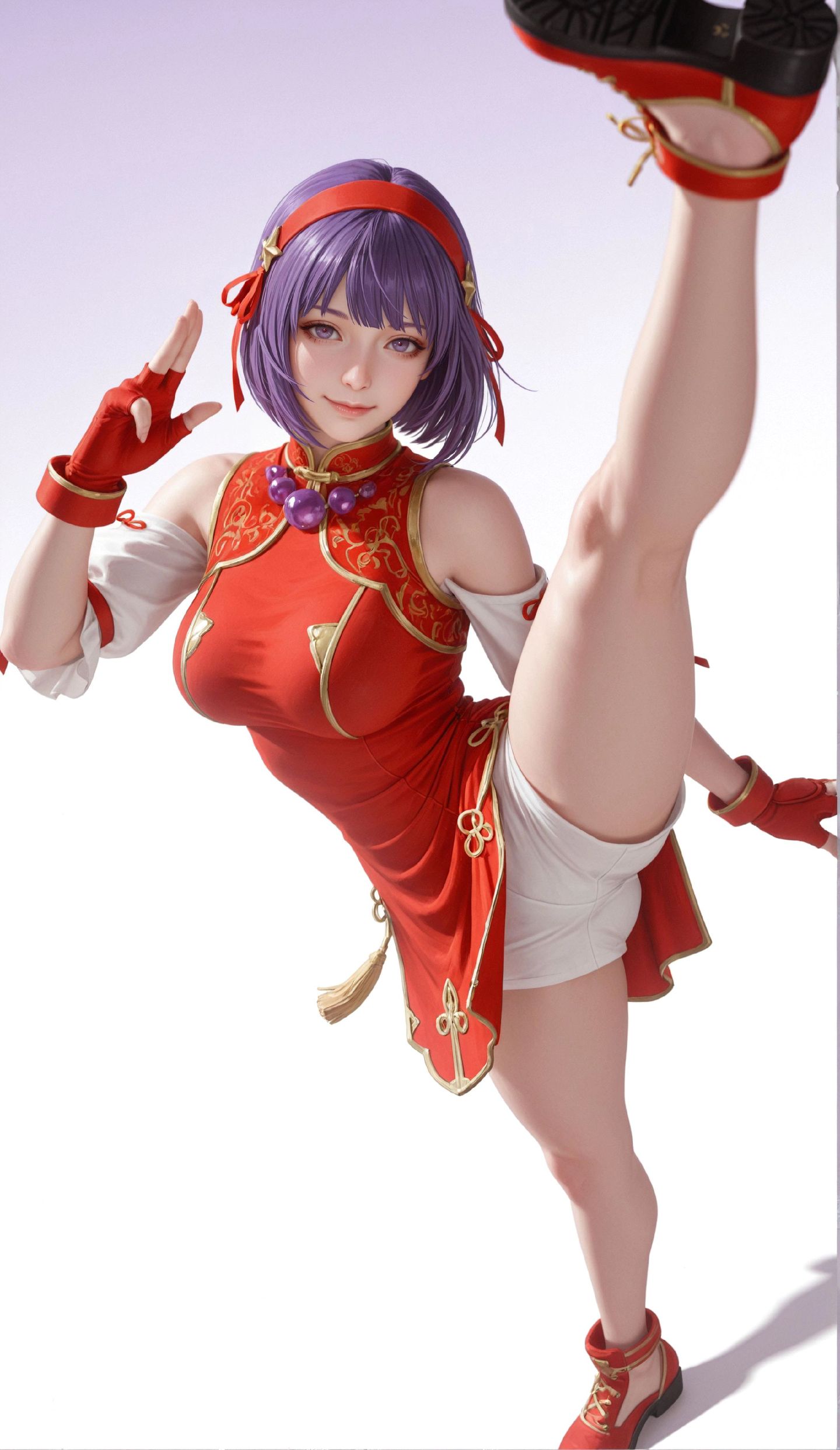 #视觉冲击 #性感女神 #拳皇97 #麻宫雅典娜 #手机壁纸