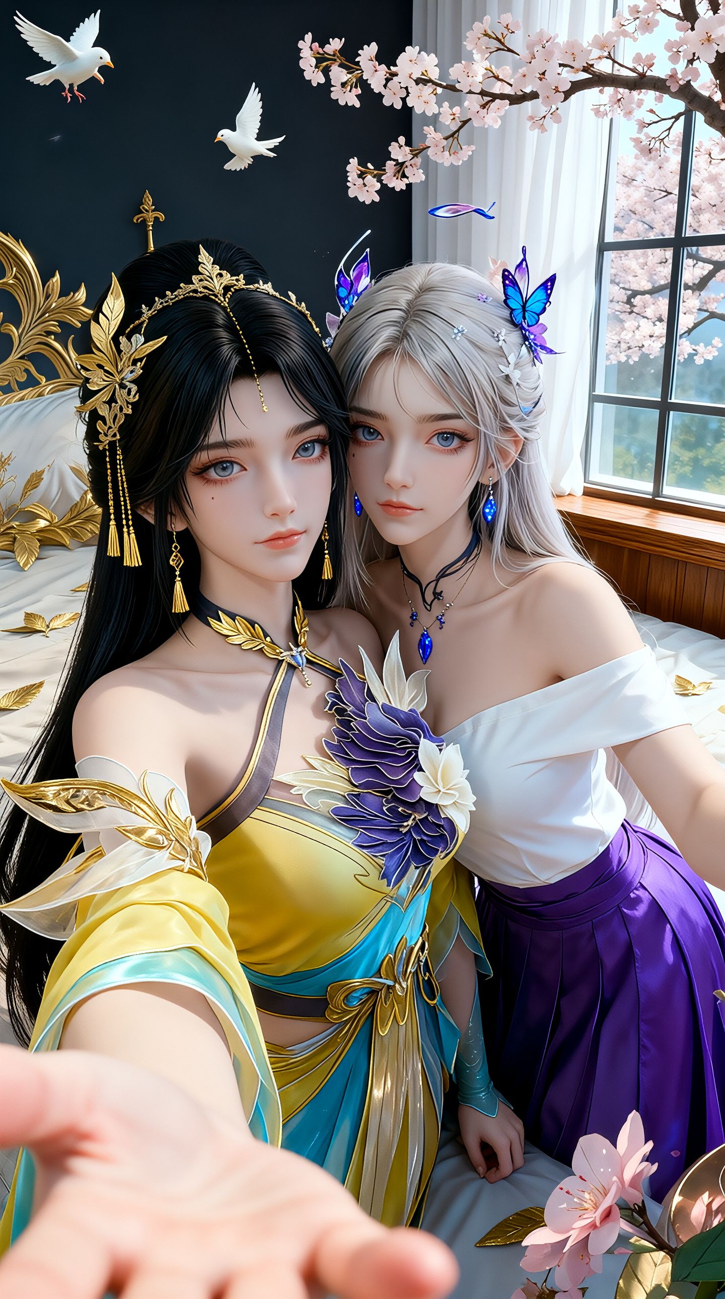 王曦和洛璃二选一#精美壁纸 #国漫女神 #国漫美女 #动漫女神