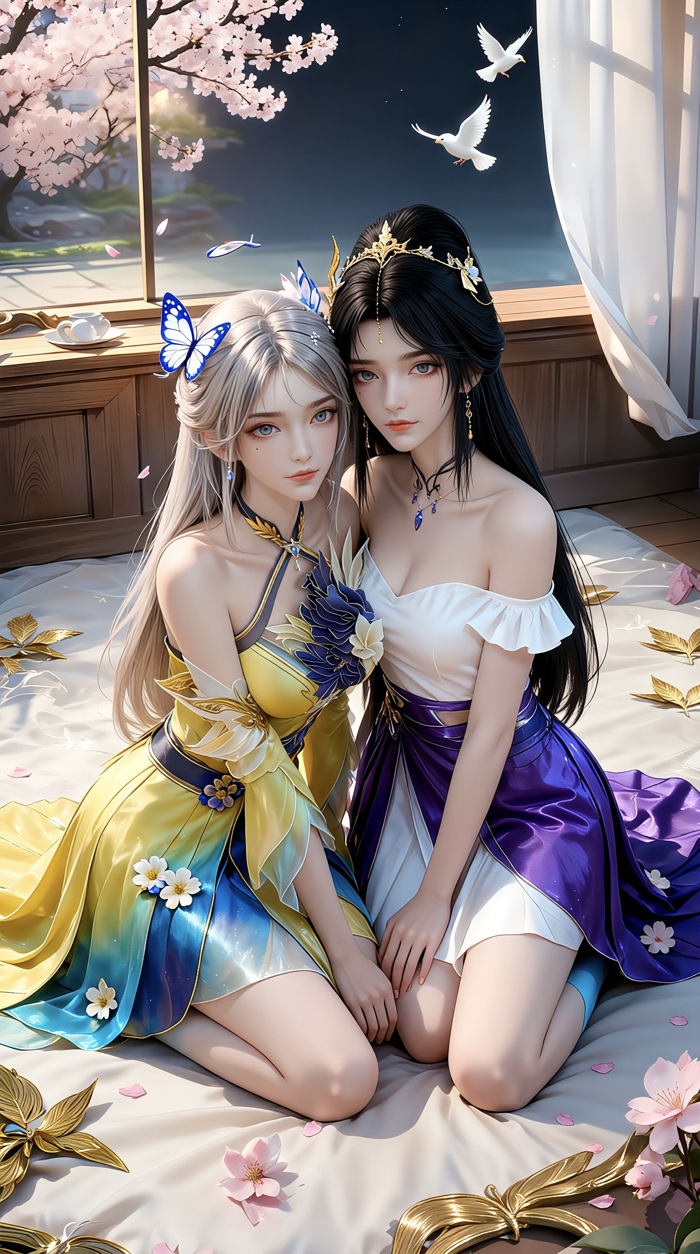 王曦和洛璃二选一#精美壁纸 #国漫女神 #国漫美女 #动漫女神