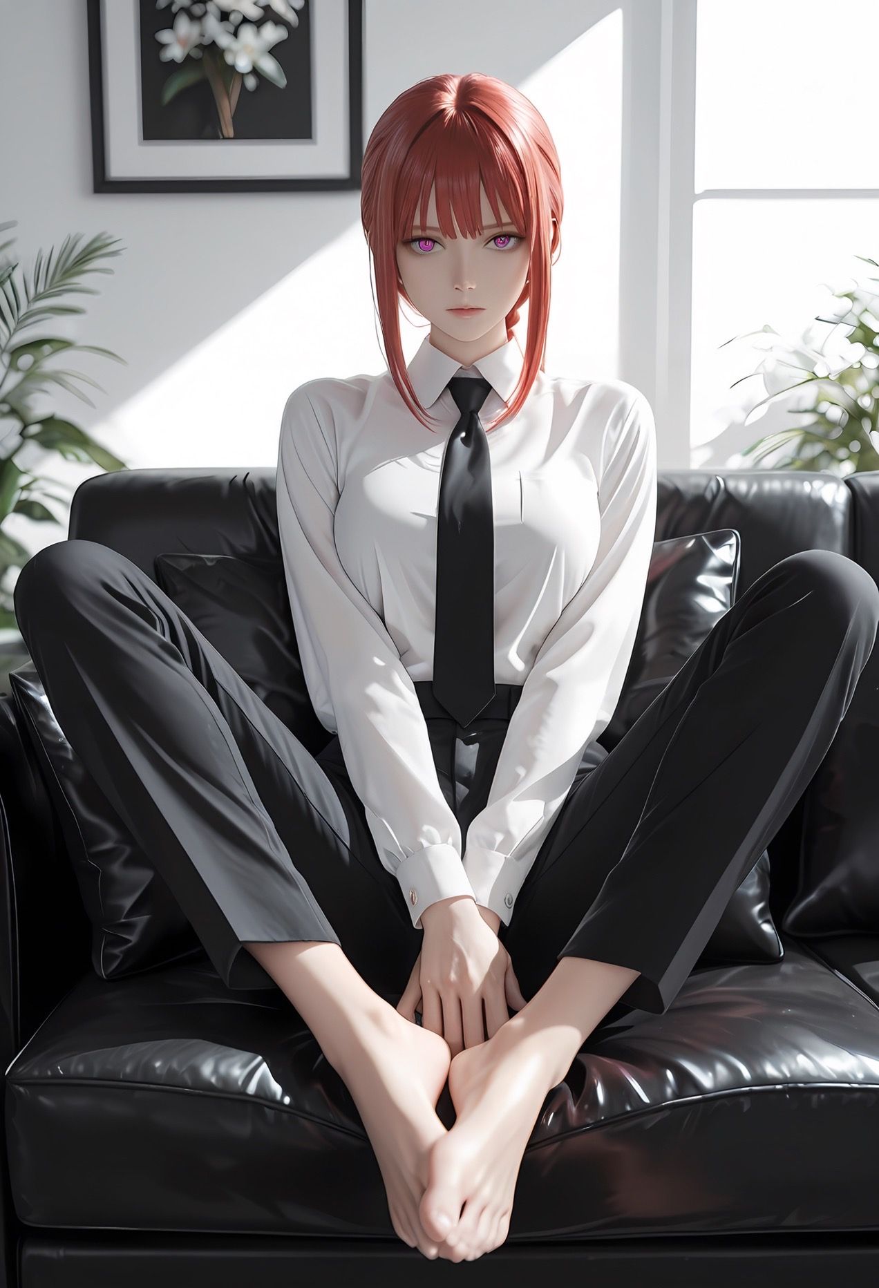 玛奇玛#电锯人#ai #ai绘画 #二次元