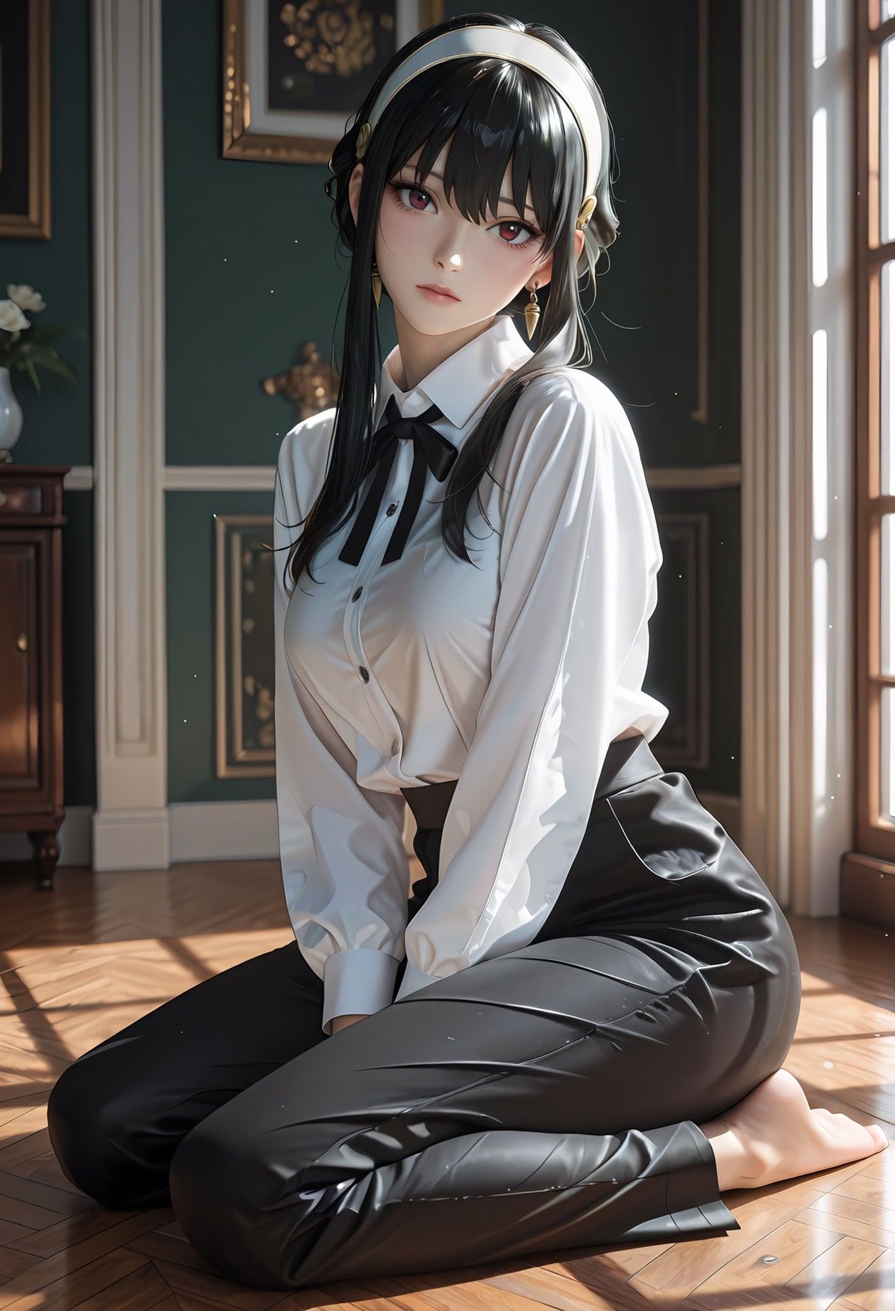 超美约尔福杰#约尔福杰#ai #ai绘画#二次元美女