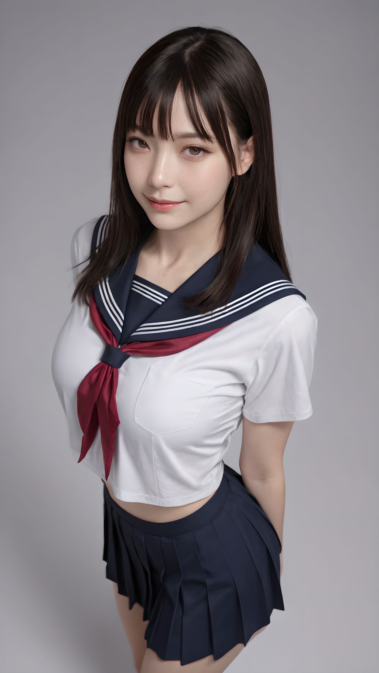 水手服美女#高清壁纸#女神#手机壁纸