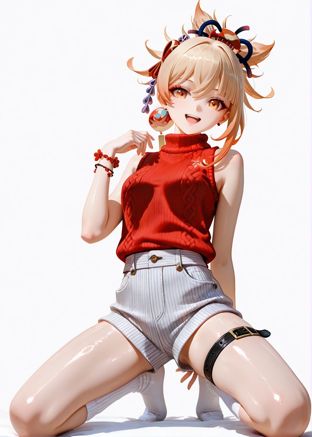 原神壁纸#二次元 #宵宫#高清壁纸#美女