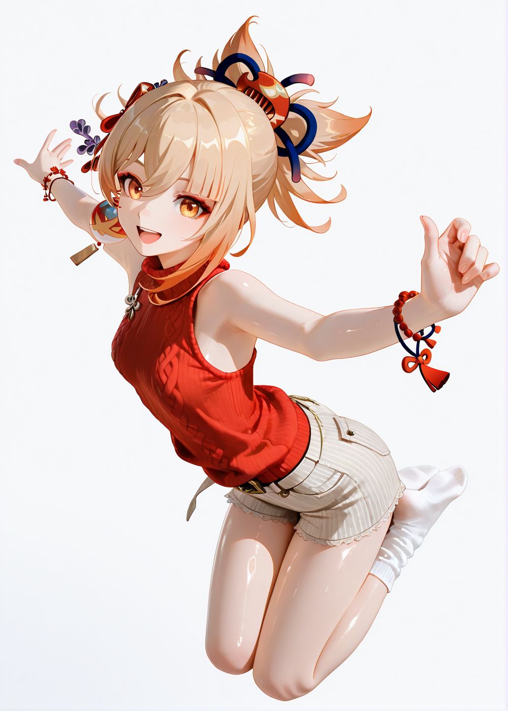 原神壁纸#二次元 #宵宫#高清壁纸#美女