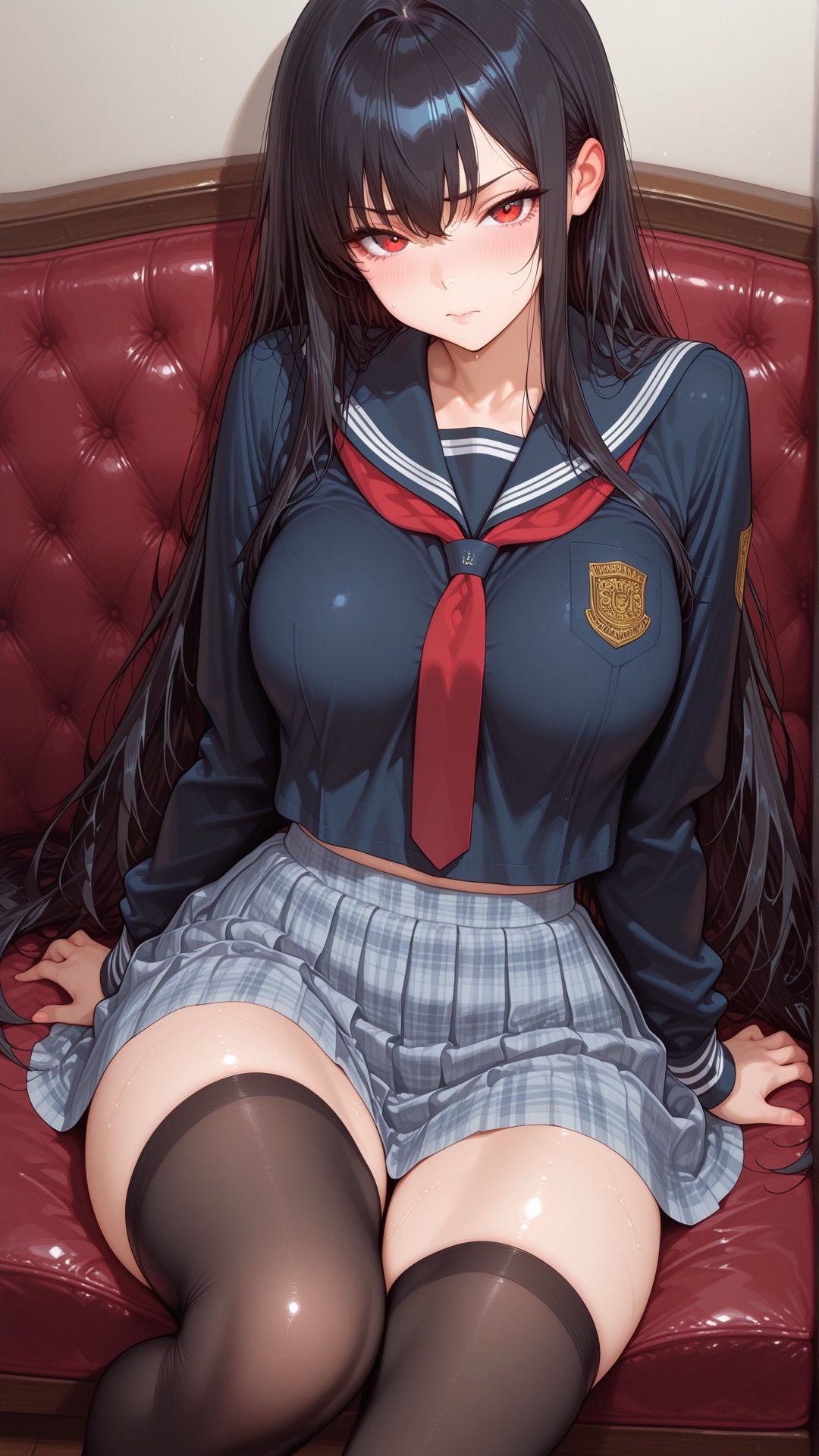 你我都会拥有鲜花和月亮#清纯女神#二次元少女壁纸#jk制服女孩