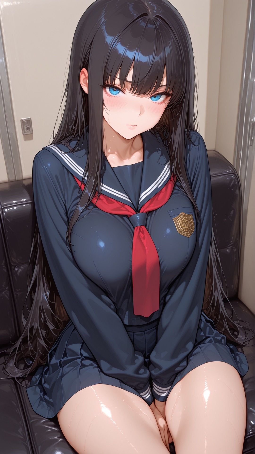 你我都会拥有鲜花和月亮#清纯女神#二次元少女壁纸#jk制服女孩