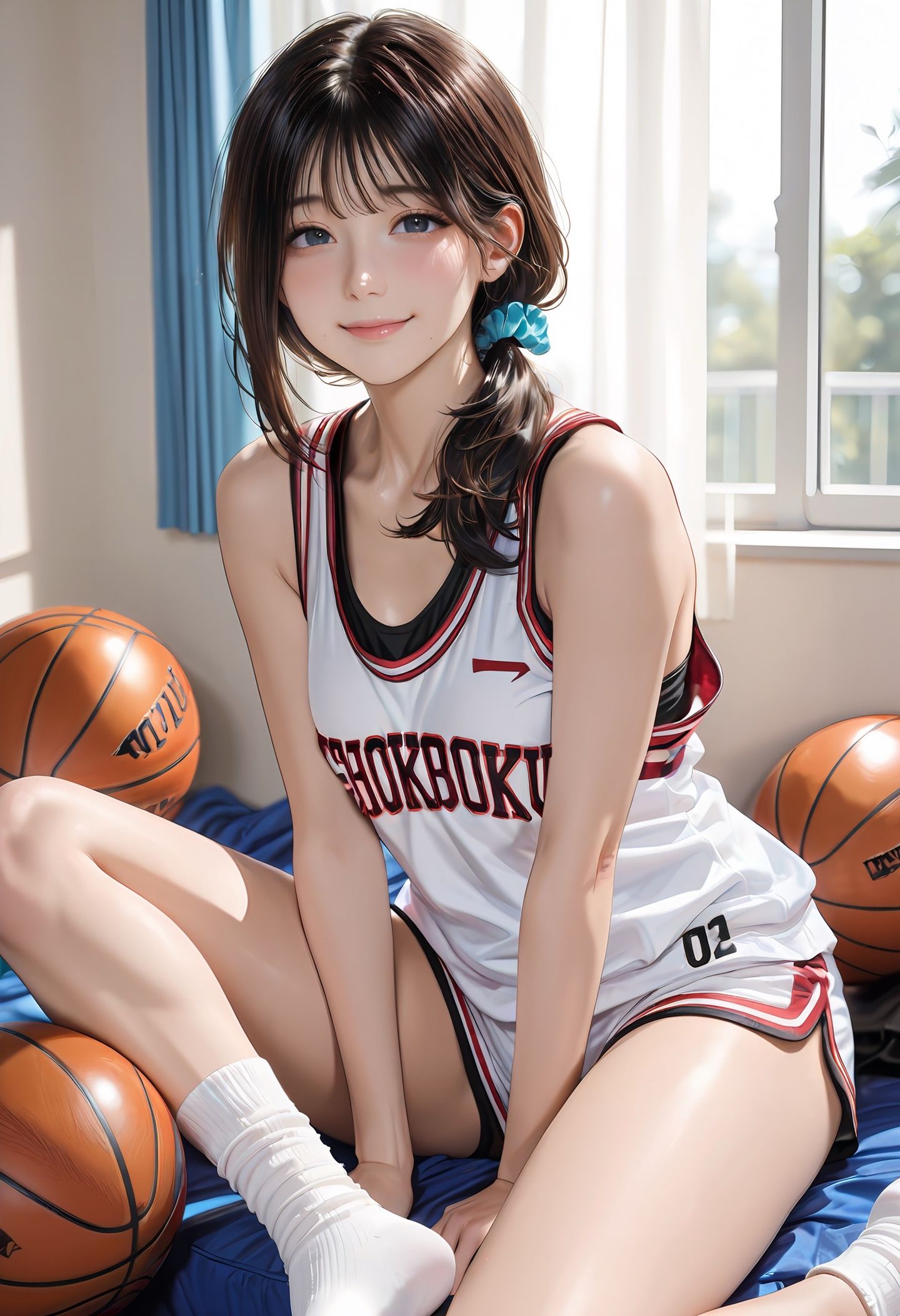 #灌篮高手 #赤木晴子 #jk制服 #壁纸#二次元