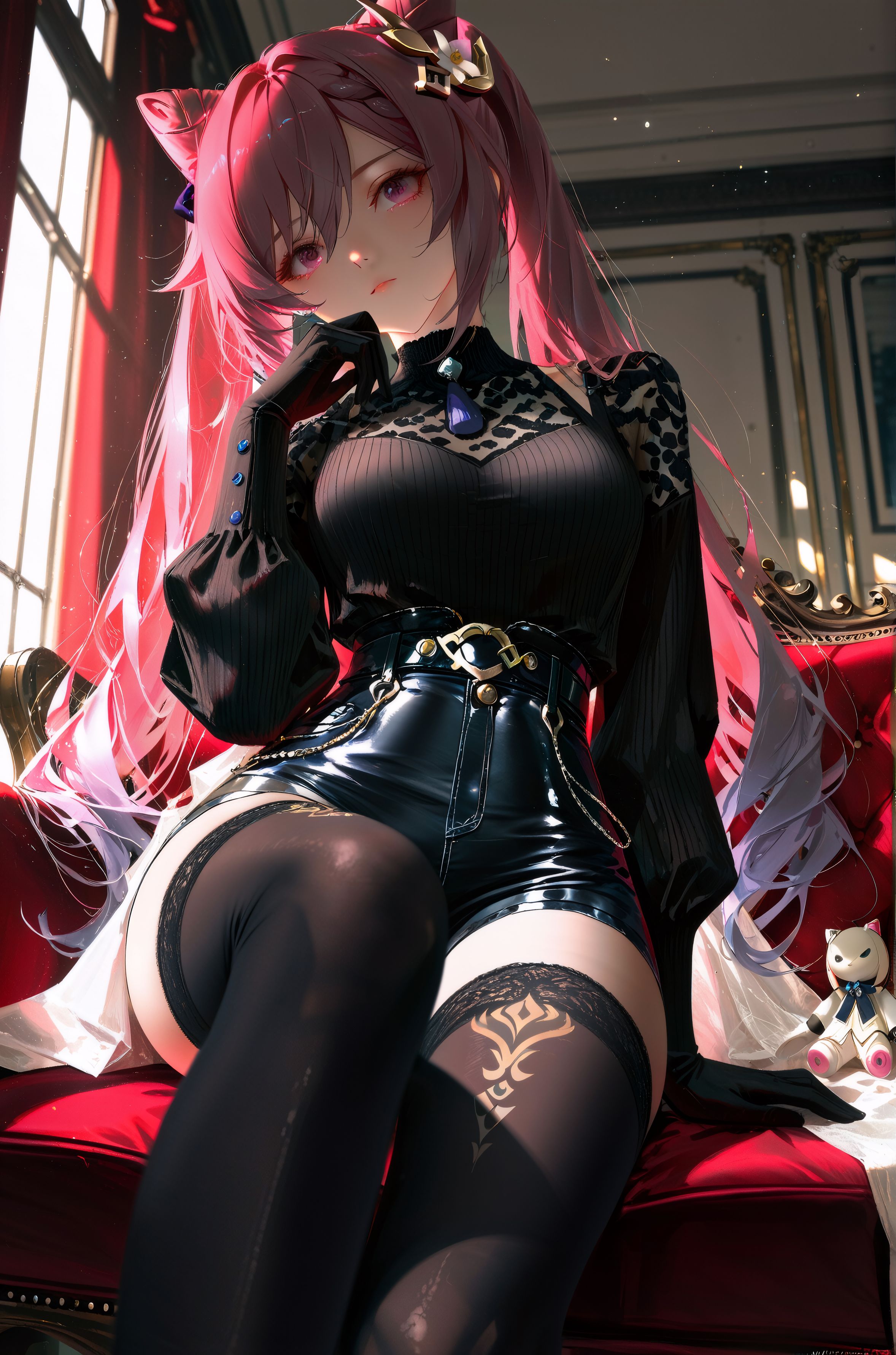 #原神 #ai #ai绘画 #刻晴#二次元