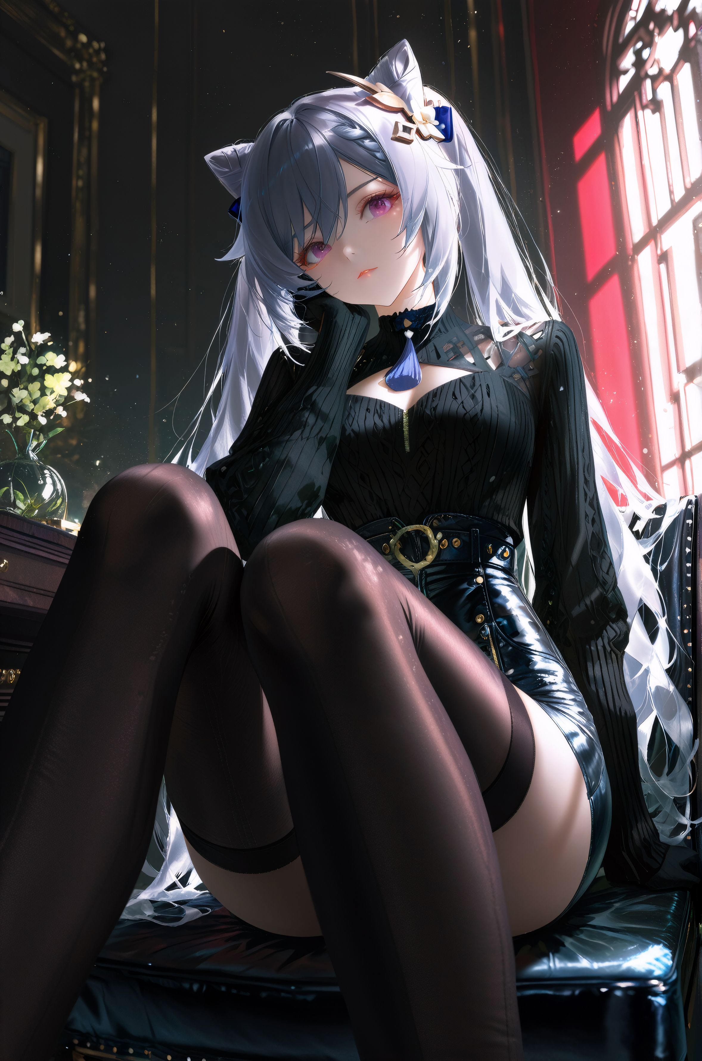 #原神 #ai #ai绘画 #刻晴#二次元