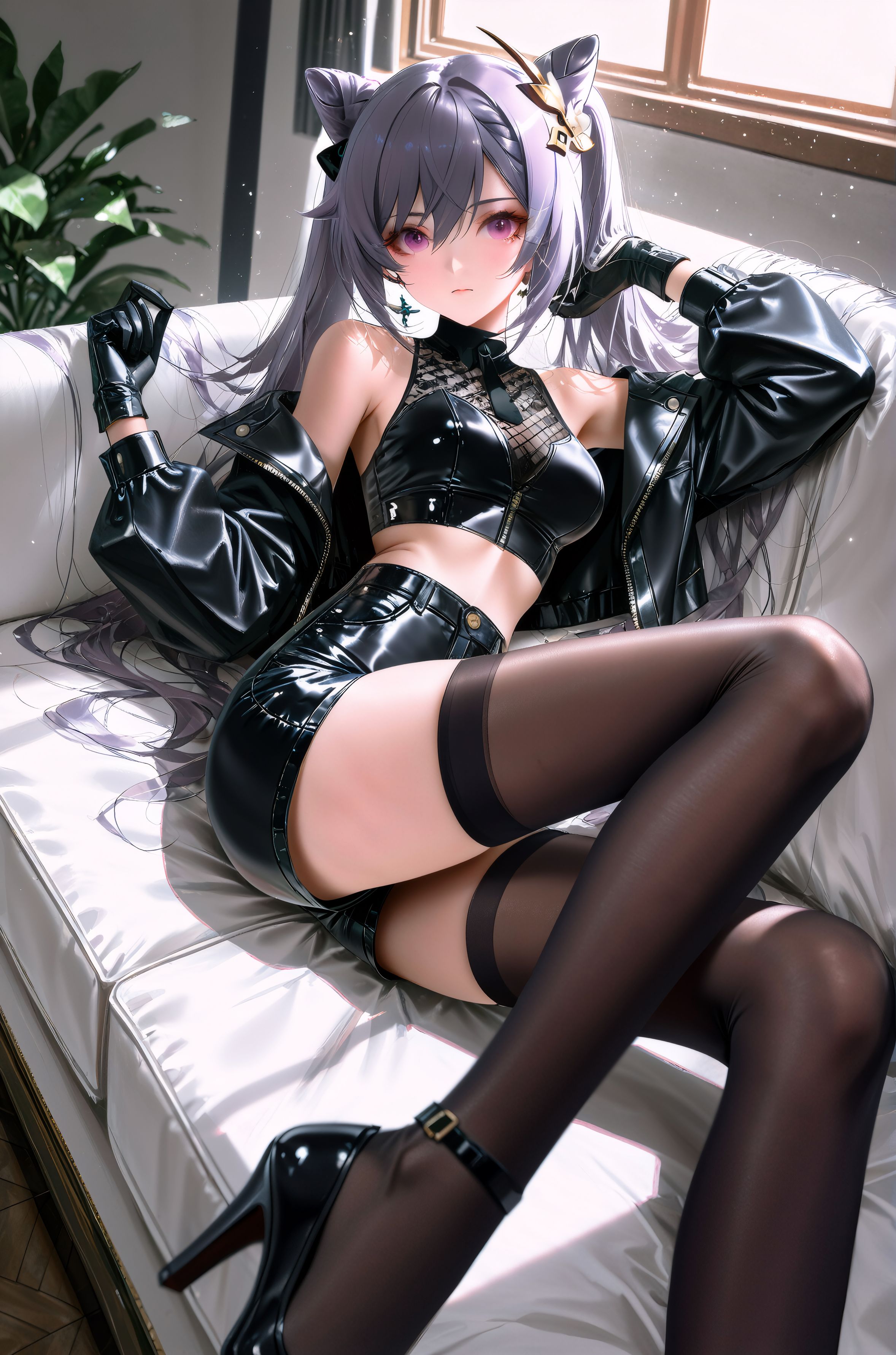 #原神 #ai #ai绘画 #刻晴#二次元