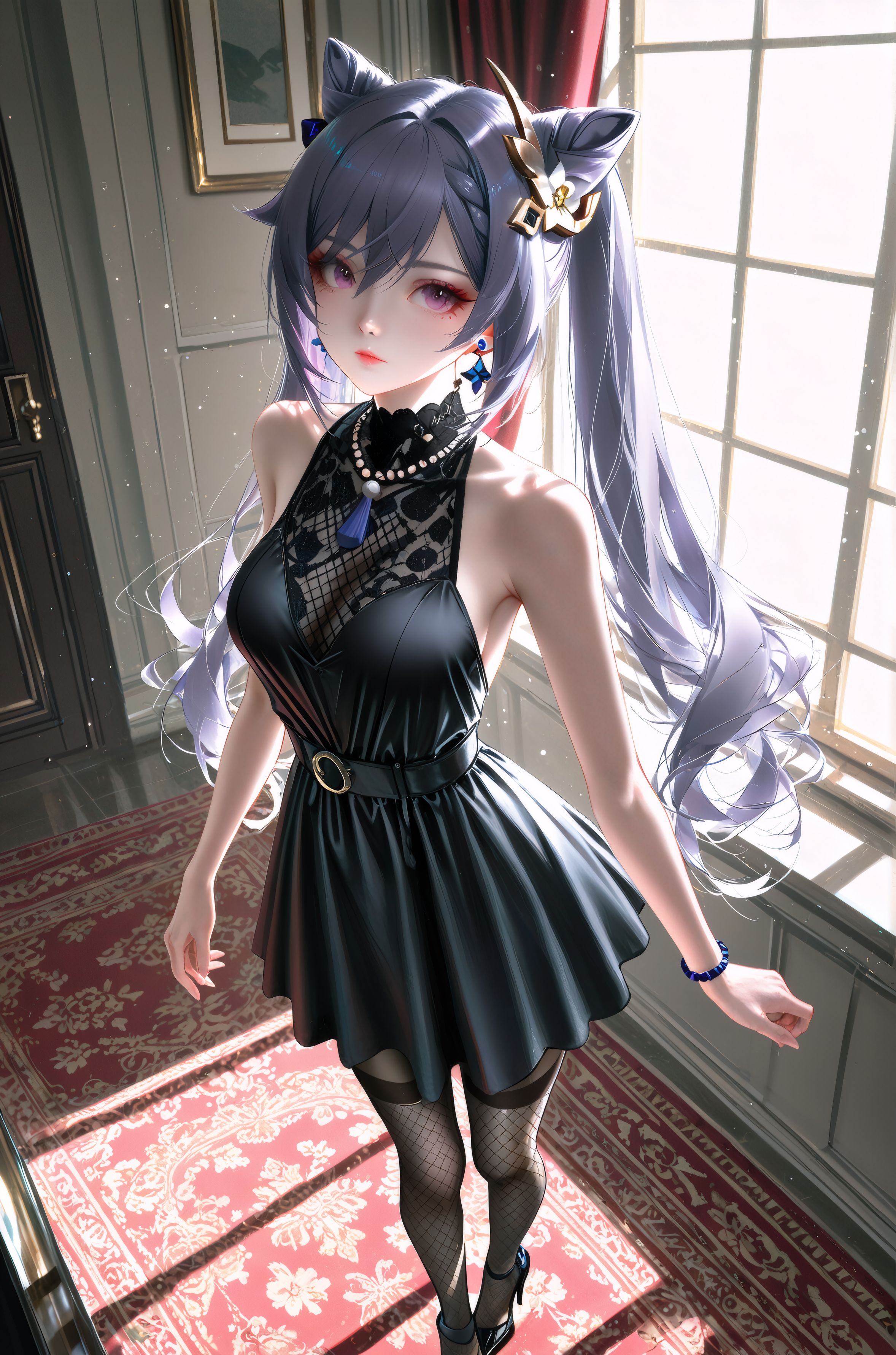 #原神 #ai #ai绘画 #刻晴#二次元