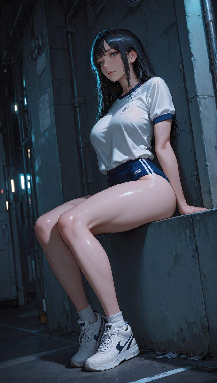 二次元壁纸#二次元美女#大长腿#女神