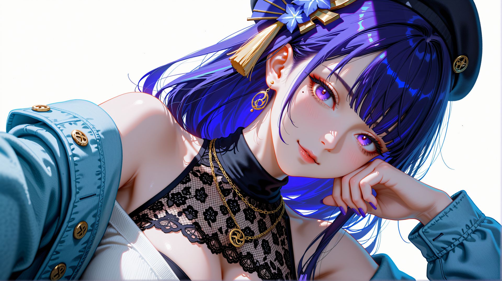 #原神 #雷电将军#二次元美女#动漫美图#电脑壁纸