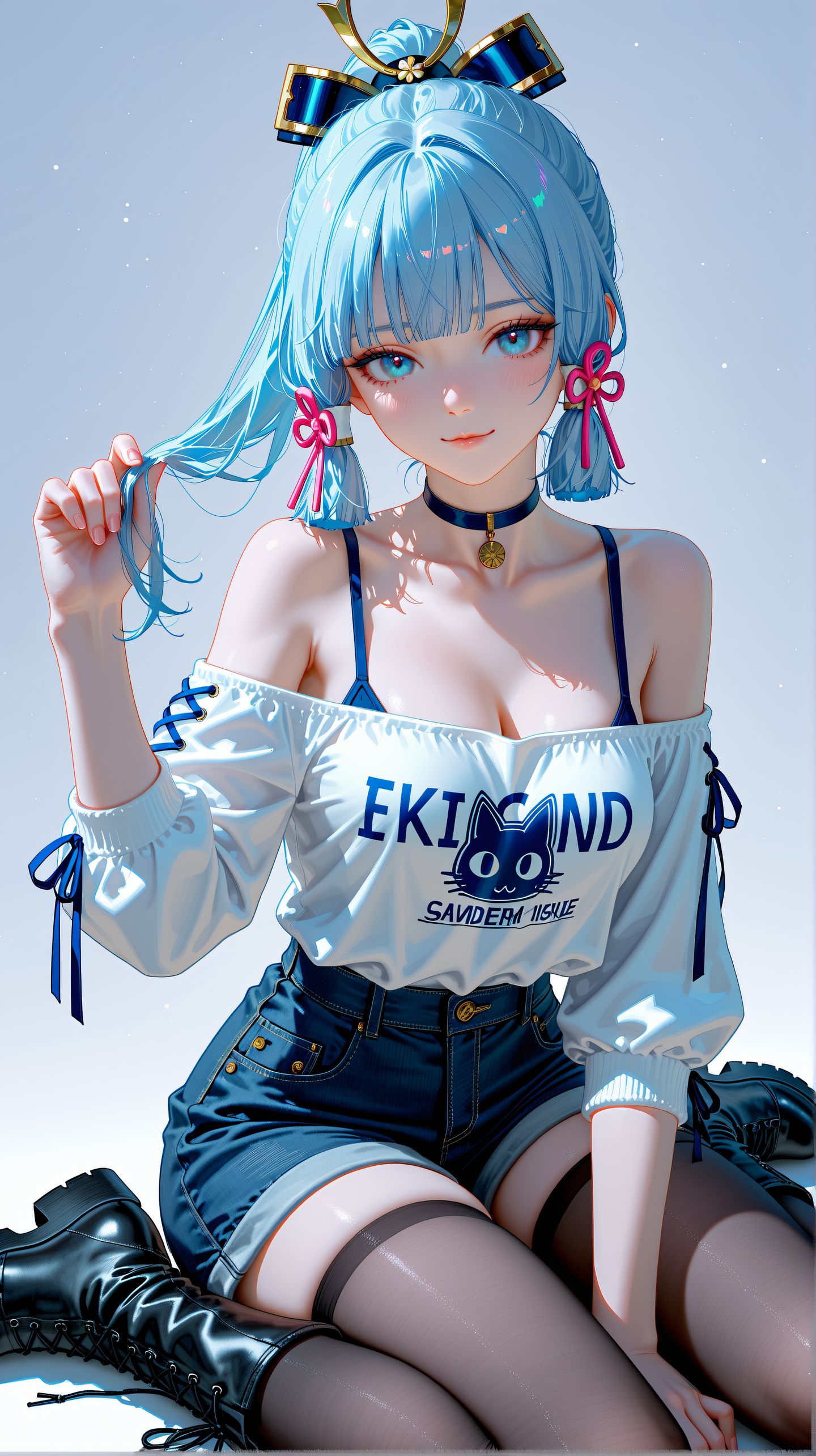 #原神 #神里绫华#手机壁纸#动漫美女#二次元