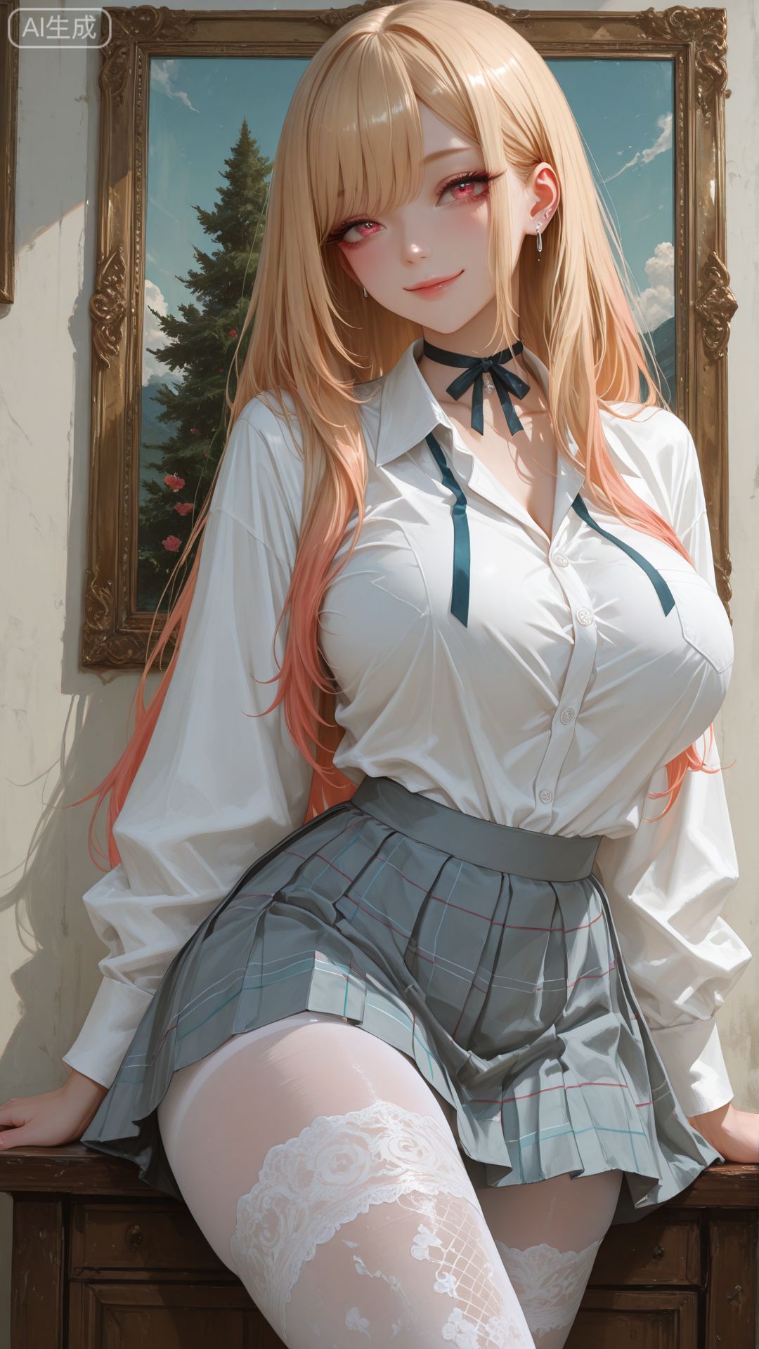 #二次元 #壁纸 #白丝才是正义 #清纯甜美 #喜多川海梦