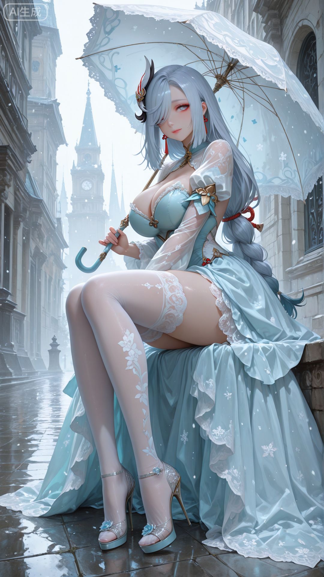 原神启动。#原神 #二次元 #动漫壁纸 #长腿女神 #御姐