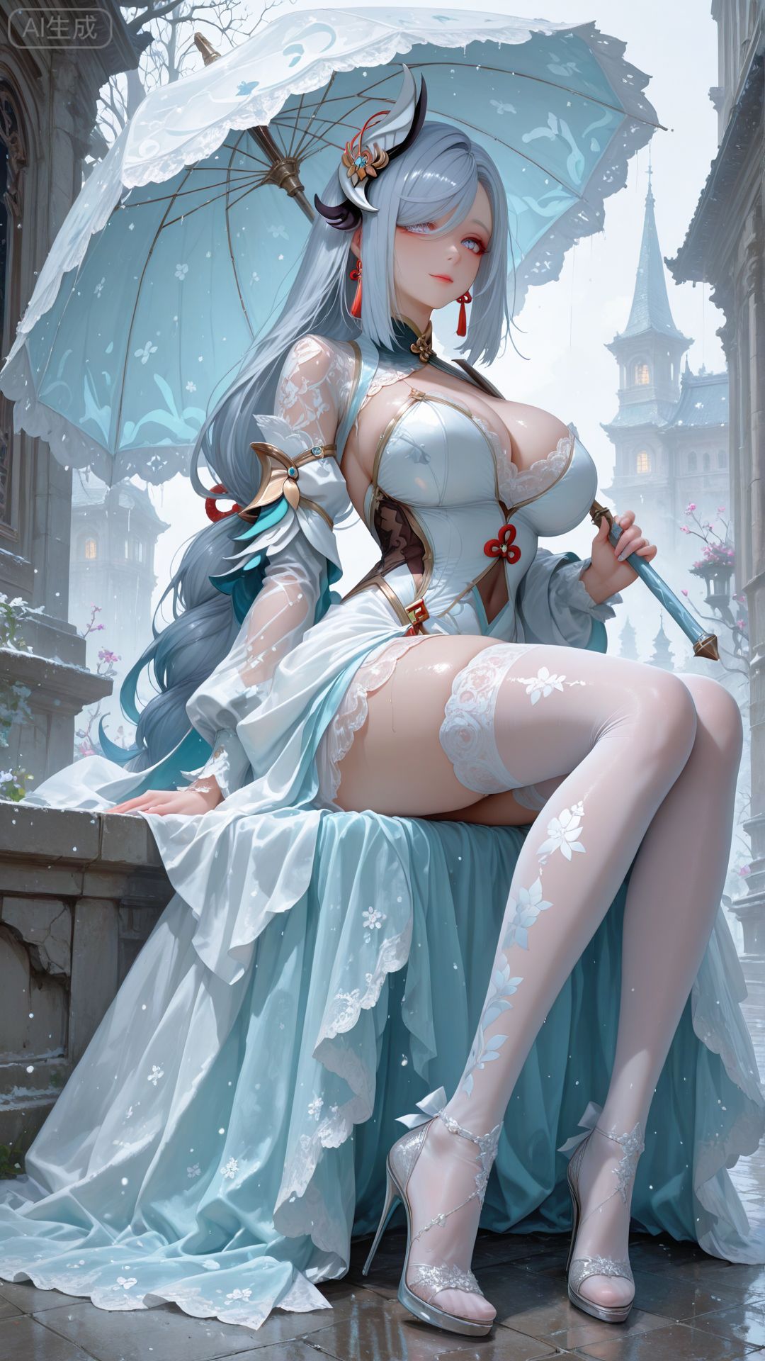 原神启动。#原神 #二次元 #动漫壁纸 #长腿女神 #御姐