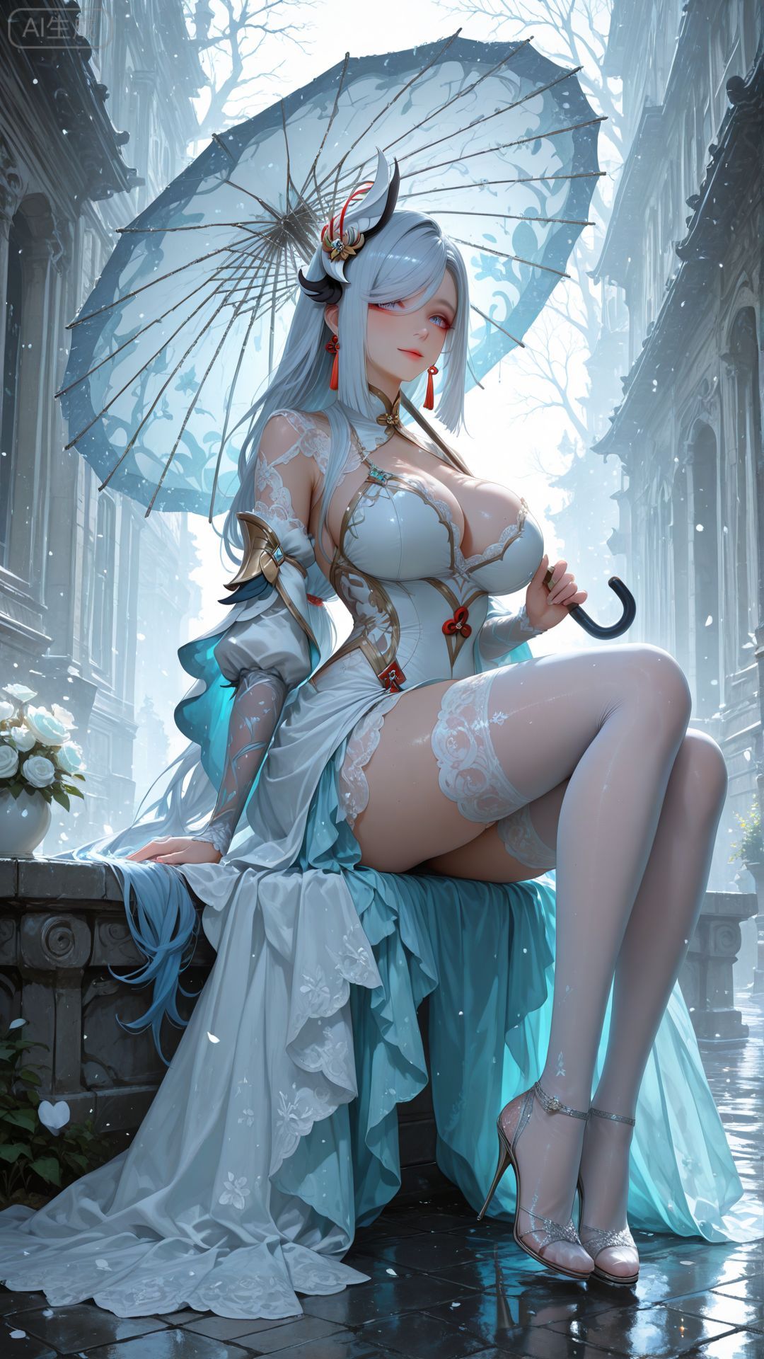 原神启动。#原神 #二次元 #动漫壁纸 #长腿女神 #御姐