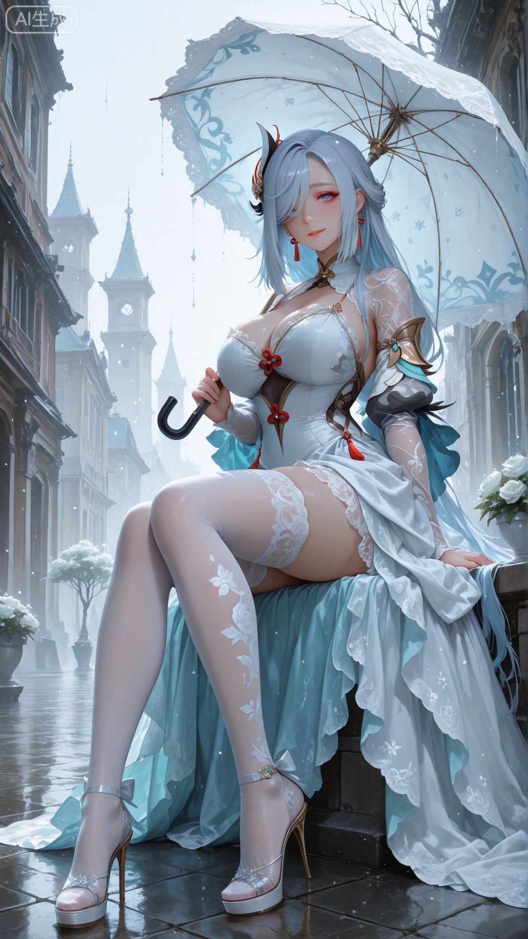 原神启动。#原神 #二次元 #动漫壁纸 #长腿女神 #御姐